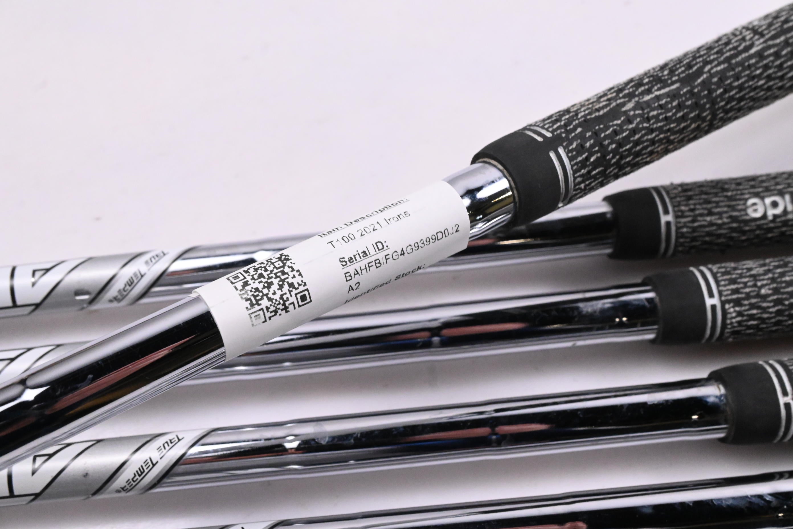 Titleist T100 2021 Irons / 4-PW / Stiff Flex AMT Tour White S300 Shafts