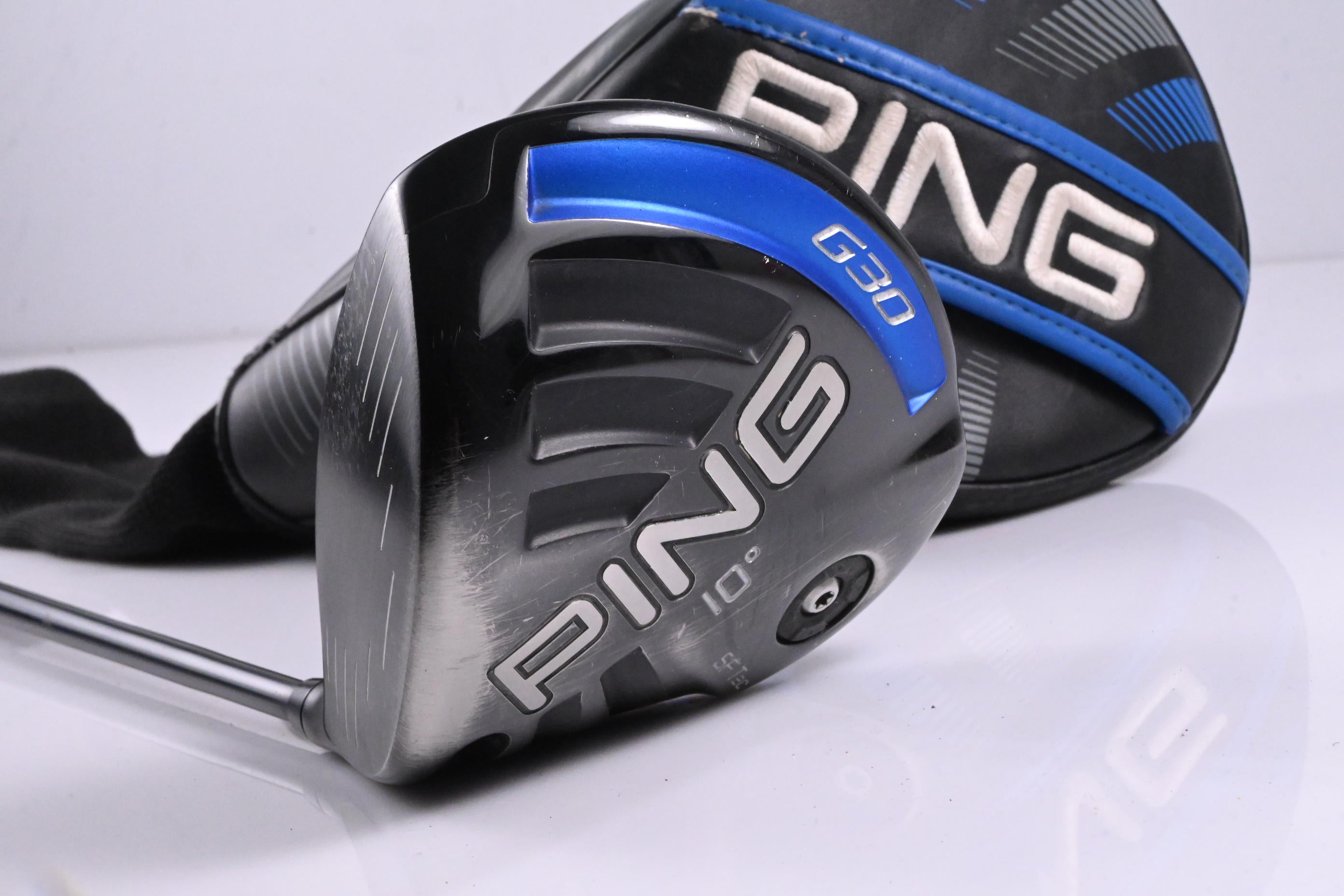 Left Hand Ping G30 SF Tec Driver / 10 Degree / Regular Flex Ping Alta CB Red 65
