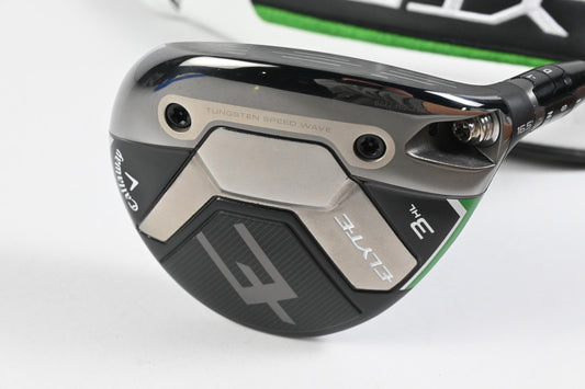 Callaway Elyte #3 Wood / 16.5 Degree / Regular Flex Vanquish 5 Shaft