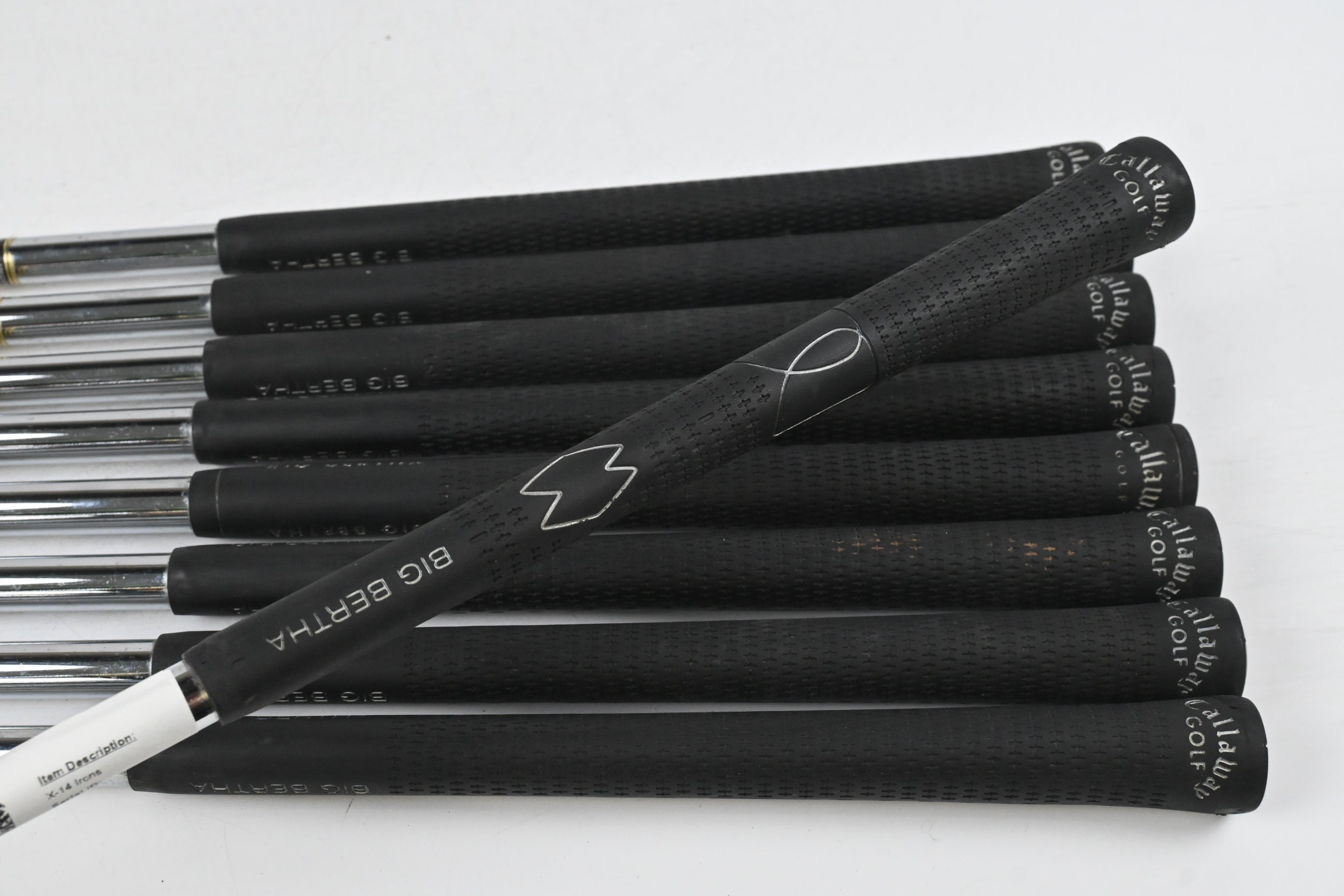 Callaway X-14 Irons / 3-PW+SW / Regular Flex Rifle FCM Shafts