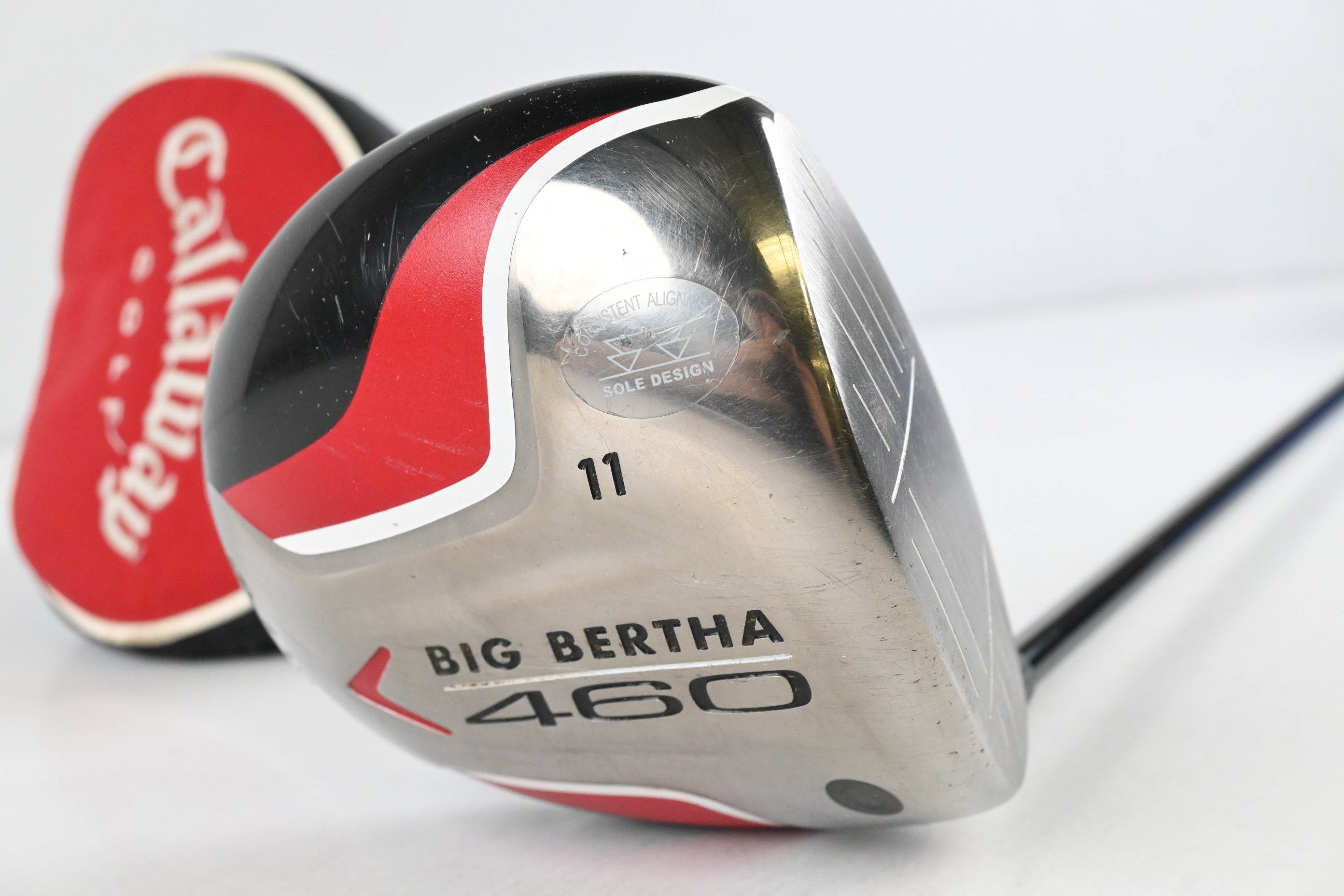 Callaway Big Bertha 460 Driver / 11 Degree / Regular Flex Aldila NVS 55 Shaft