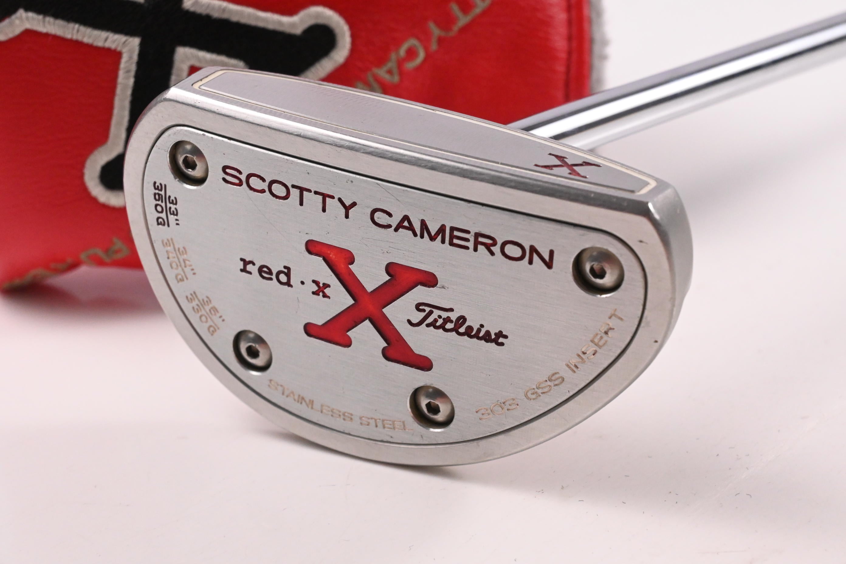 Scotty Cameron Red X Putter / 33 Inch