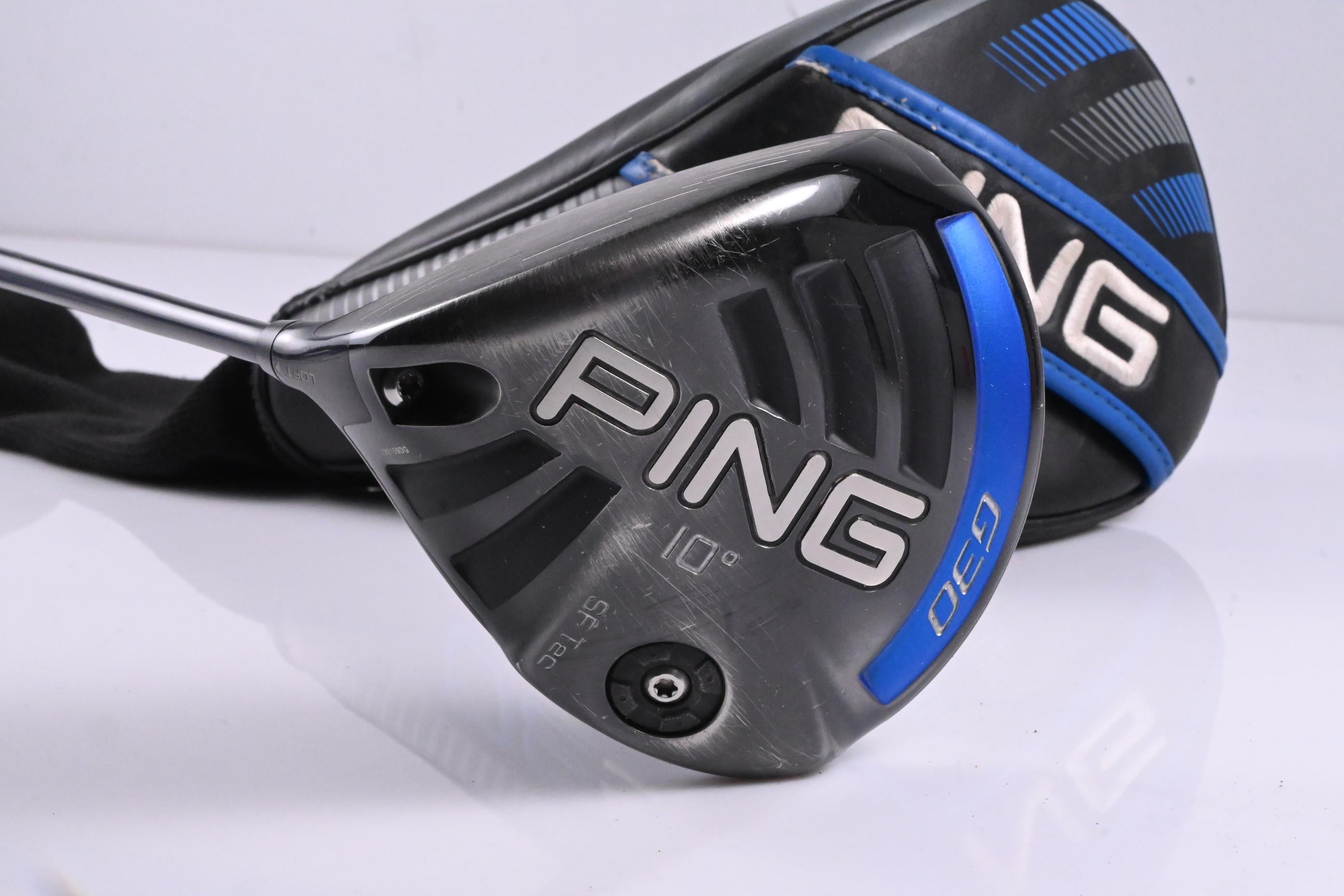Left Hand Ping G30 SF Tec Driver / 10 Degree / Regular Flex Ping Alta CB Red 65