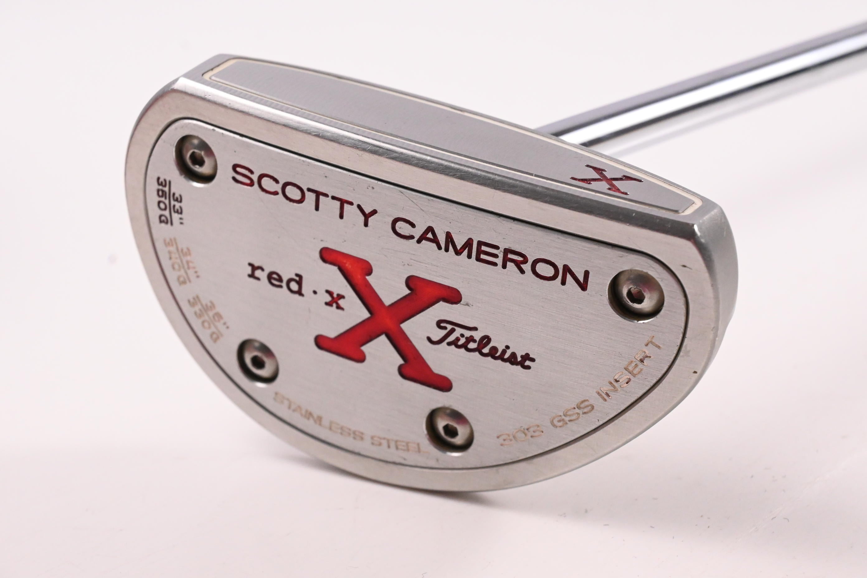 Scotty Cameron Red X Putter / 33 Inch