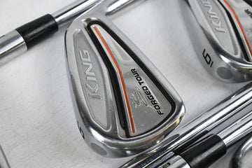 Cobra King Forged Tour Irons / 4-PW / Regular Flex KBS Tour FLT 120 Shafts