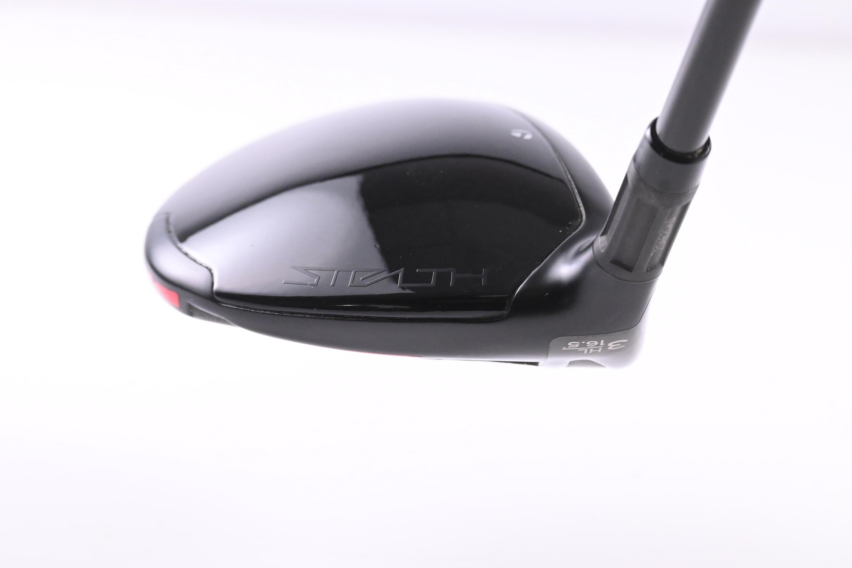 Left Hand Taylormade Stealth 2 #3 Wood / 16.5 Degree / X-Flex HZRDUS Black 70