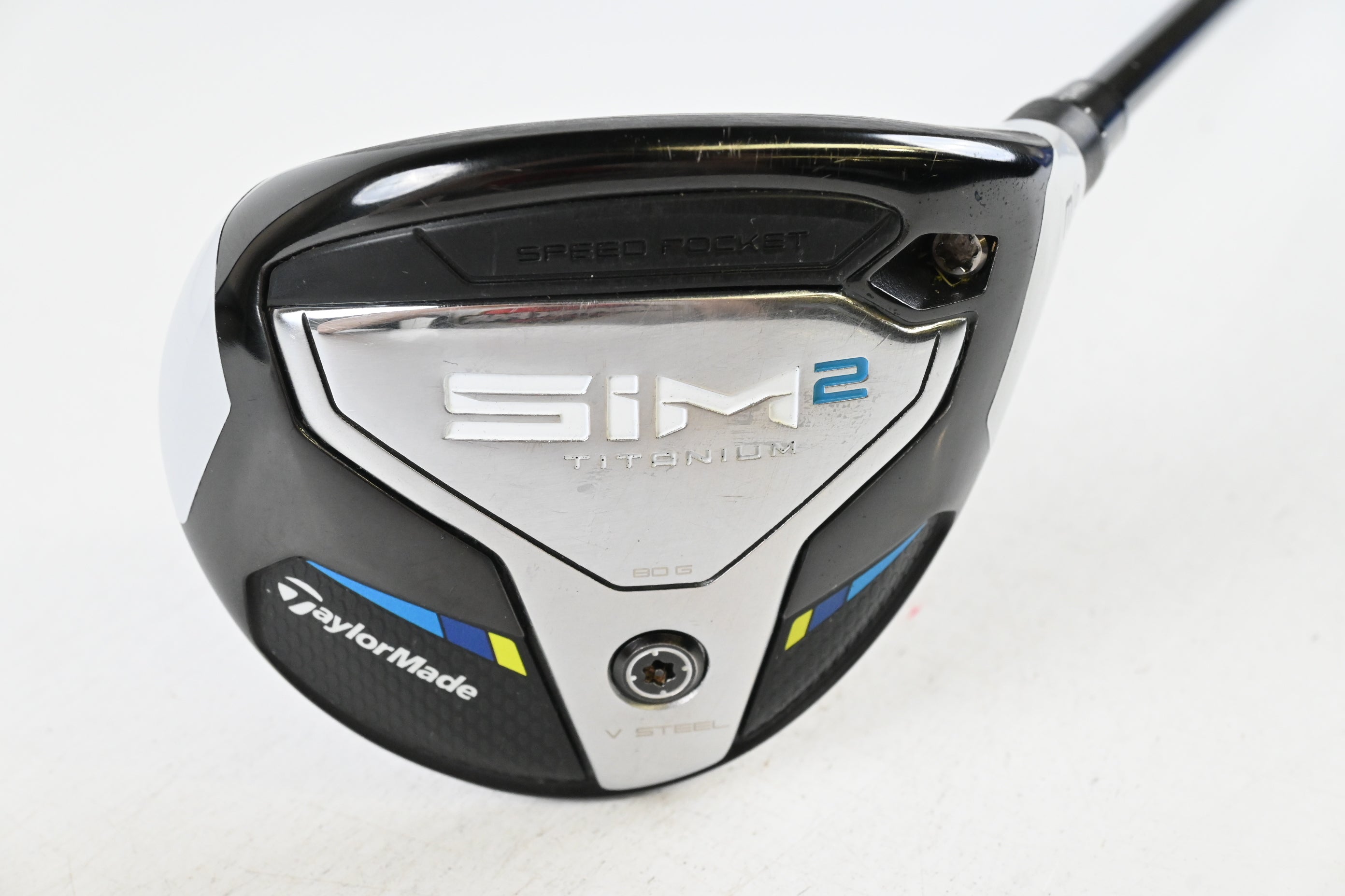 Taylormade SIM2 Ti #3 Wood / 15 Degree / Stiff Flex Tensei AV Raw Blue 65 Shaft