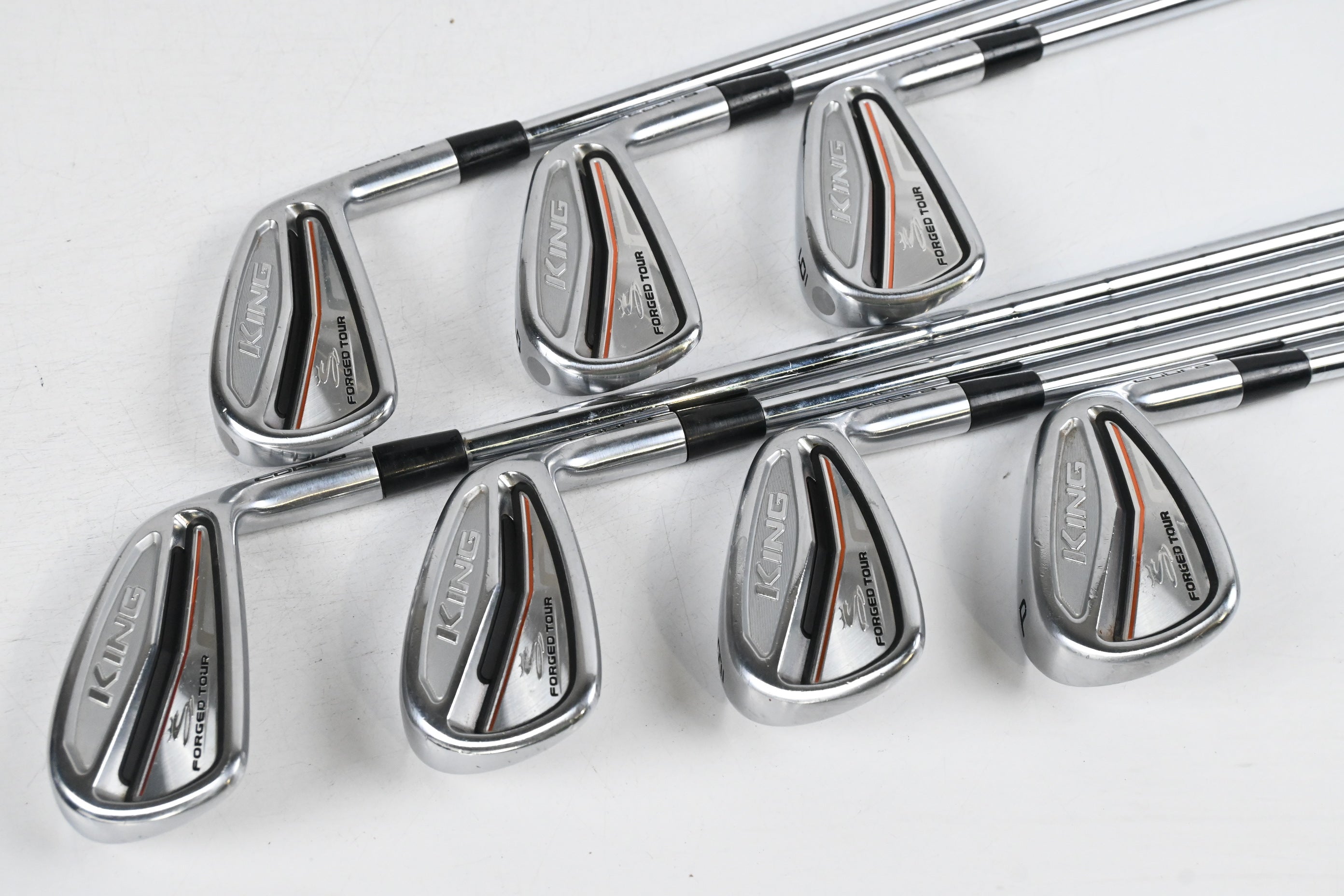 Cobra King Forged Tour Irons / 4-PW / Regular Flex KBS Tour FLT 120 Shafts