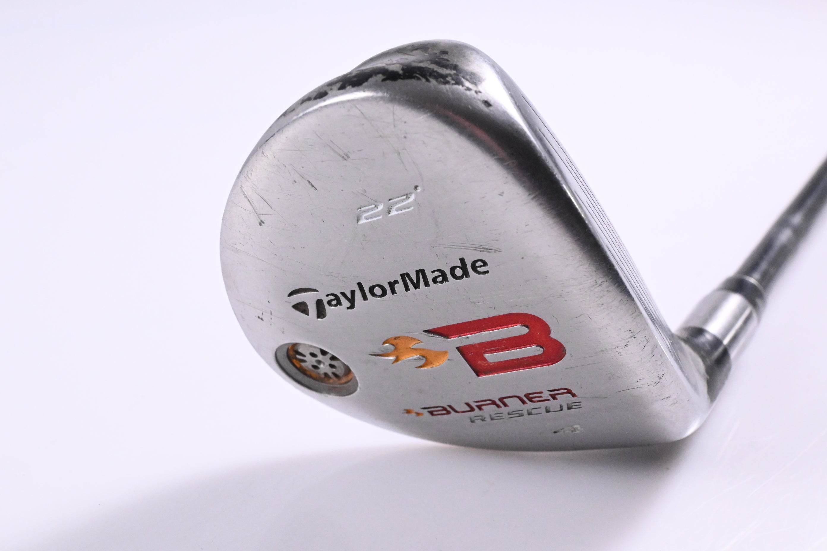 Taylormade Burner 2008 #4 Hybrid / 22 Degree / Regular Flex Burner REAX 60 Shaft