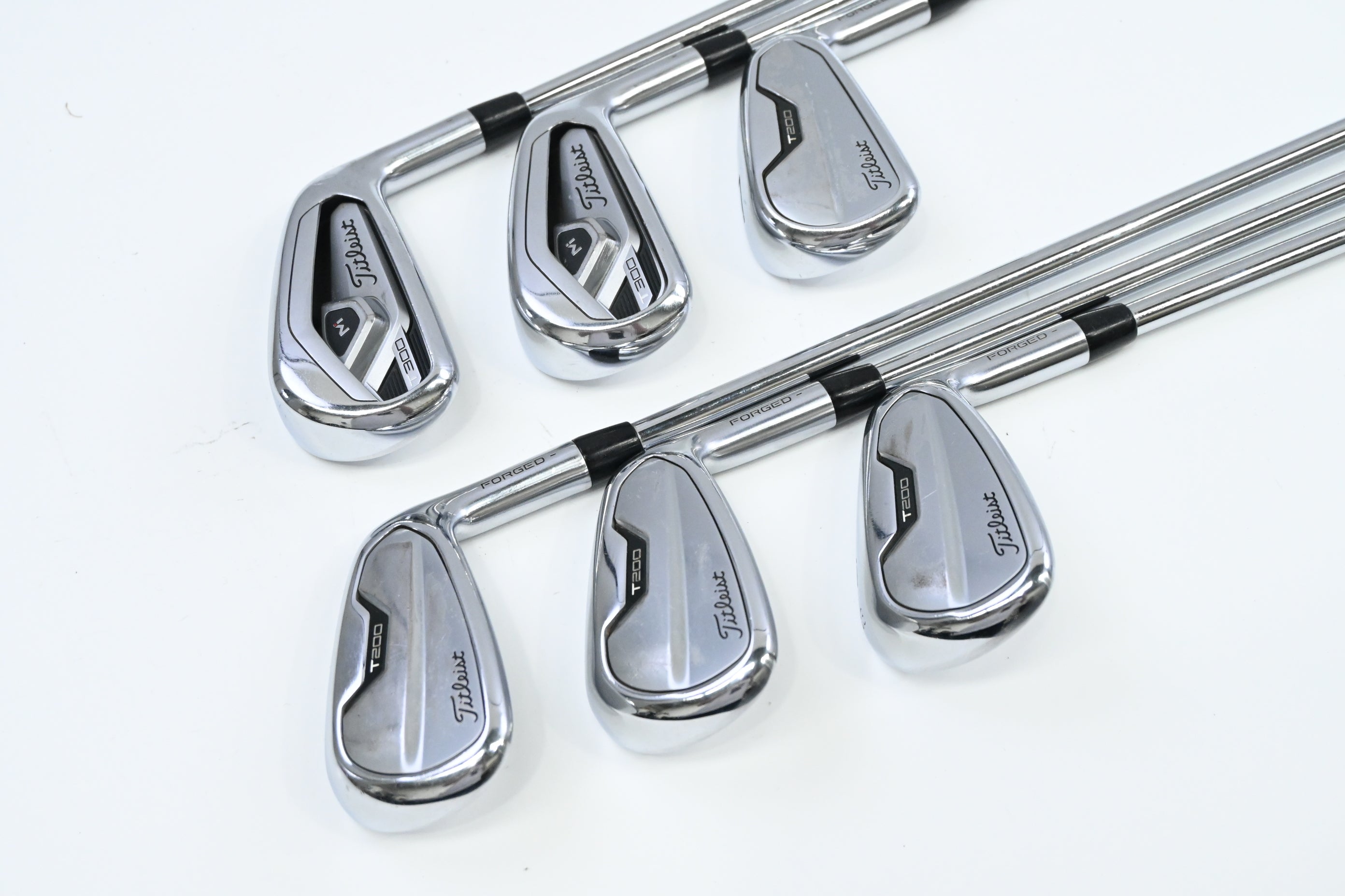 Titleist T200/T300 2021 Combo Irons / 5-PW / Regular Flex AMT Red R300 Shafts