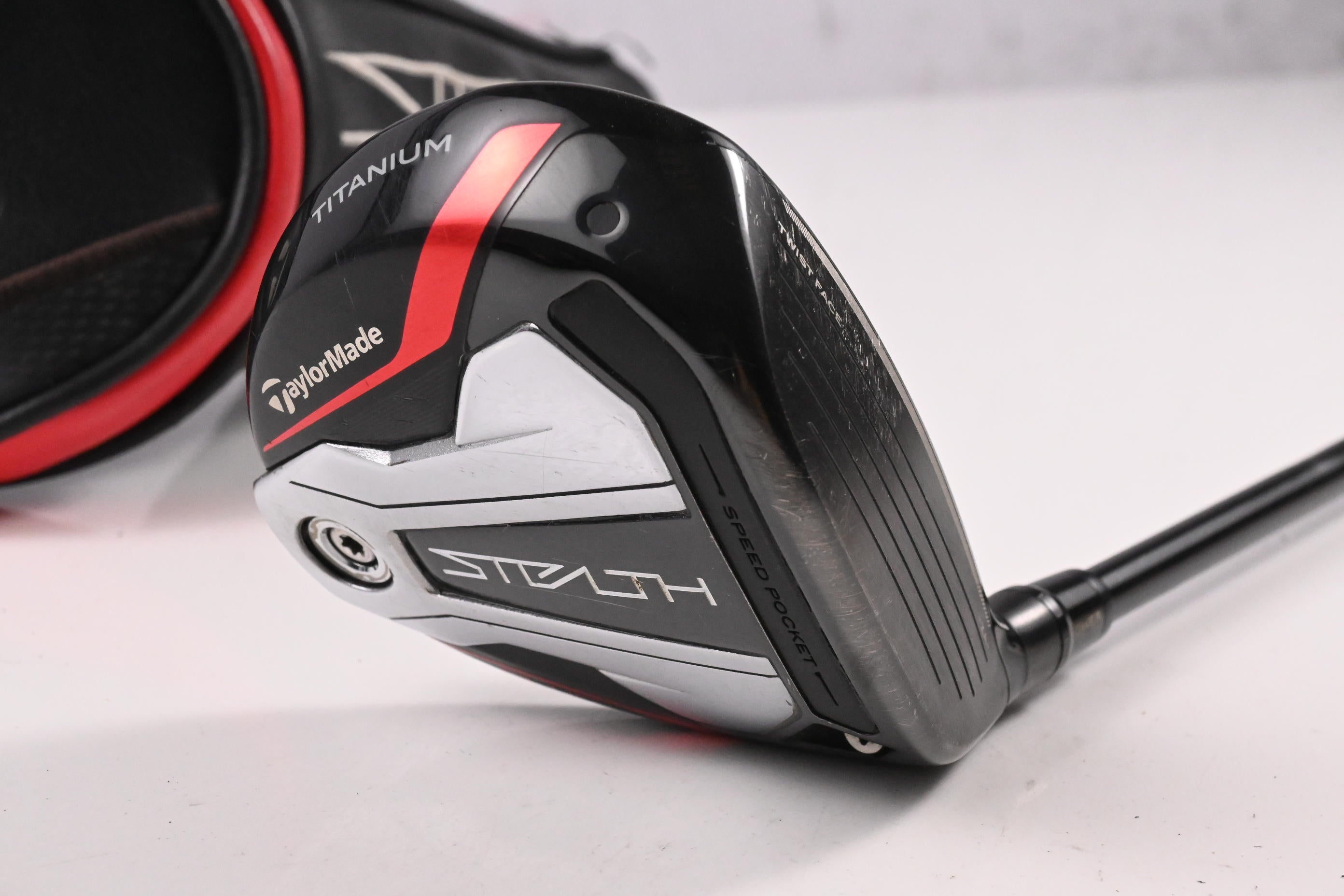 Taylormade Stealth Plus #3 Wood / 15 Degree / Stiff Flex HZRDUS RDX Smoke Red 75