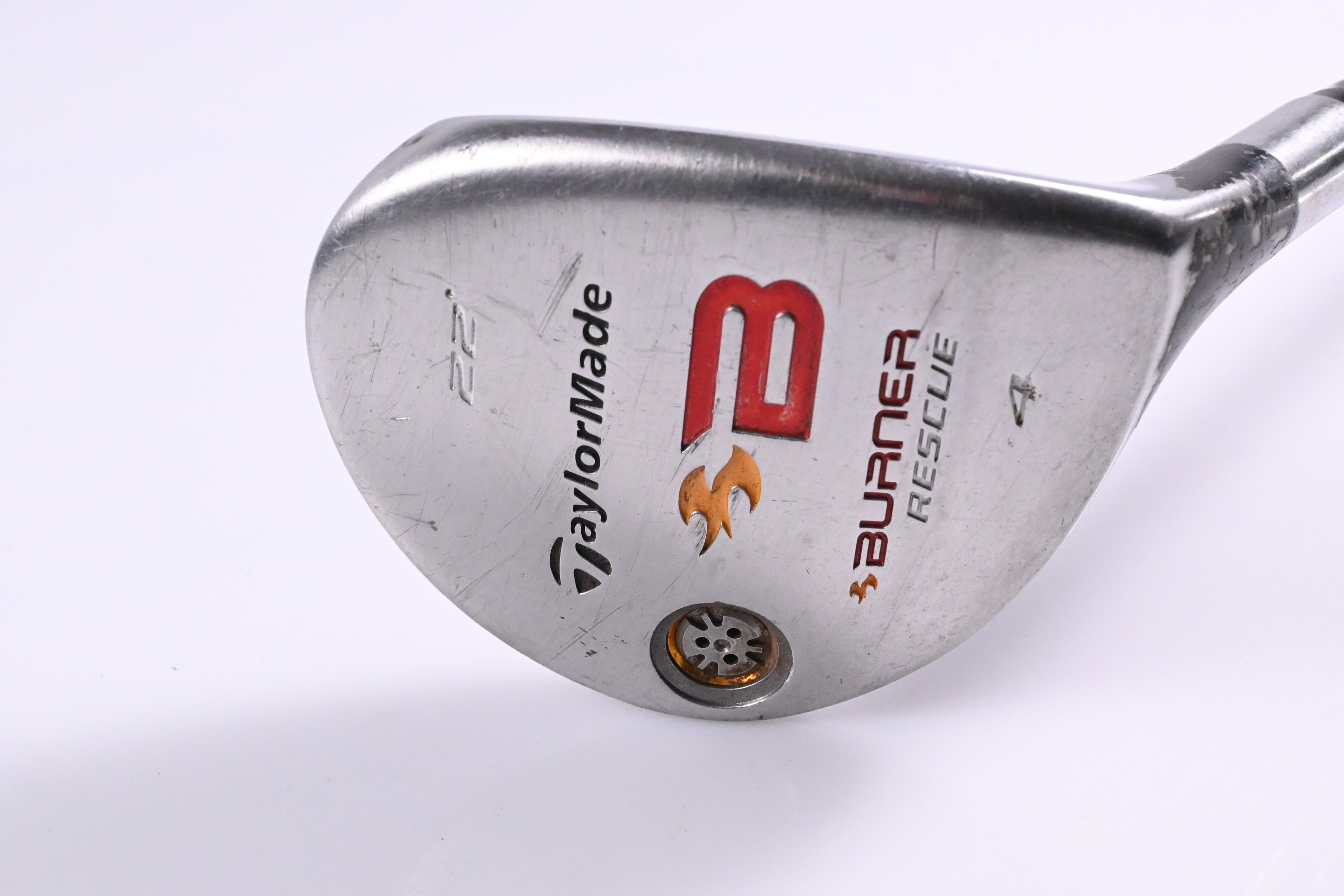 Taylormade Burner 2008 #4 Hybrid / 22 Degree / Regular Flex Burner REAX 60 Shaft