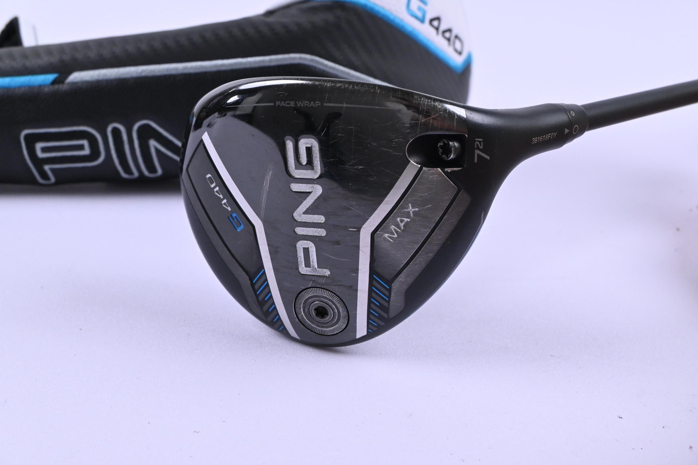 Ping G440 Max #7 Wood / 21 Degree / Stiff Flex Tensei 1K Black 75 Shaft