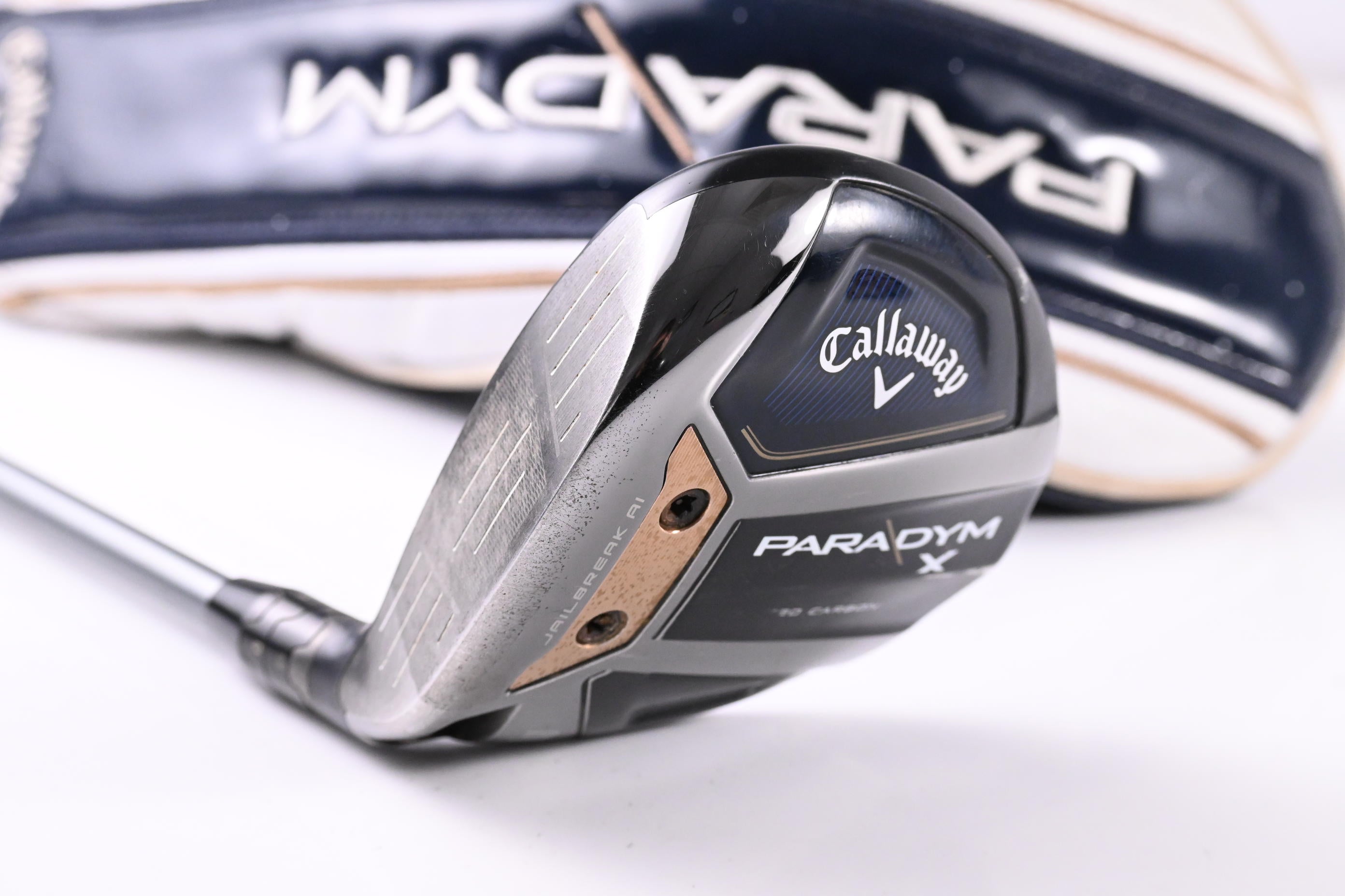 Left Hand Callaway Paradym X #3 Wood / 15 Degree / Regular Flex HZRDUS Silver 60