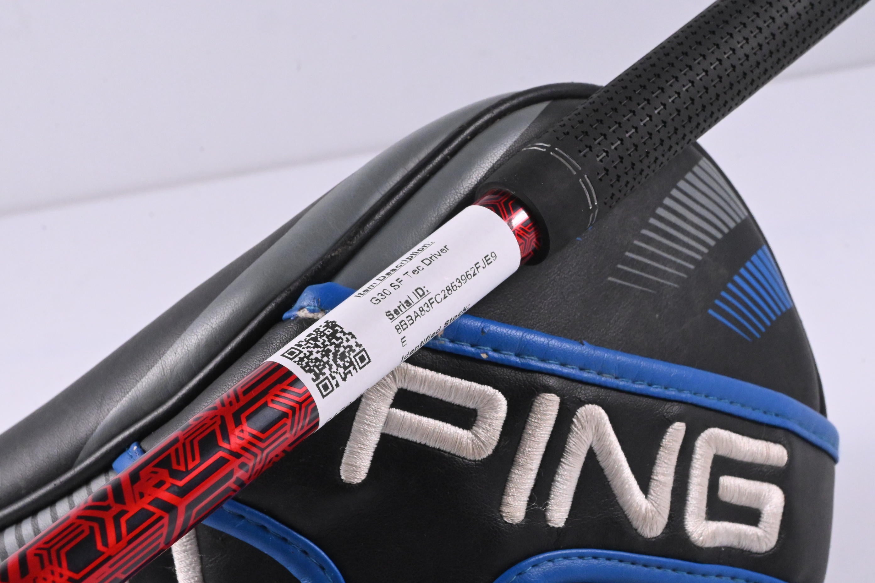 Left Hand Ping G30 SF Tec Driver / 10 Degree / Regular Flex Ping Alta CB Red 65