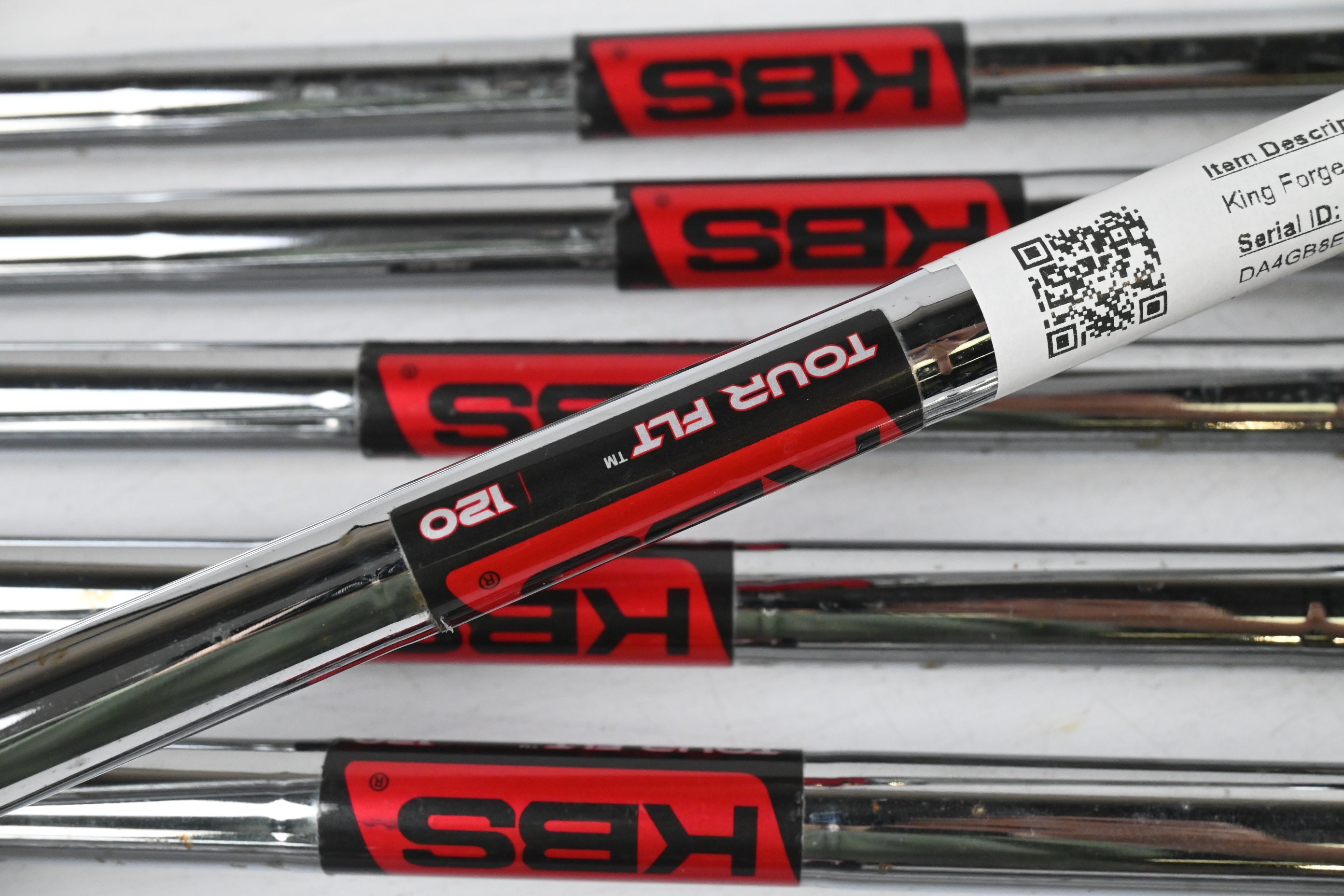 Cobra King Forged Tour Irons / 4-PW / Regular Flex KBS Tour FLT 120 Shafts