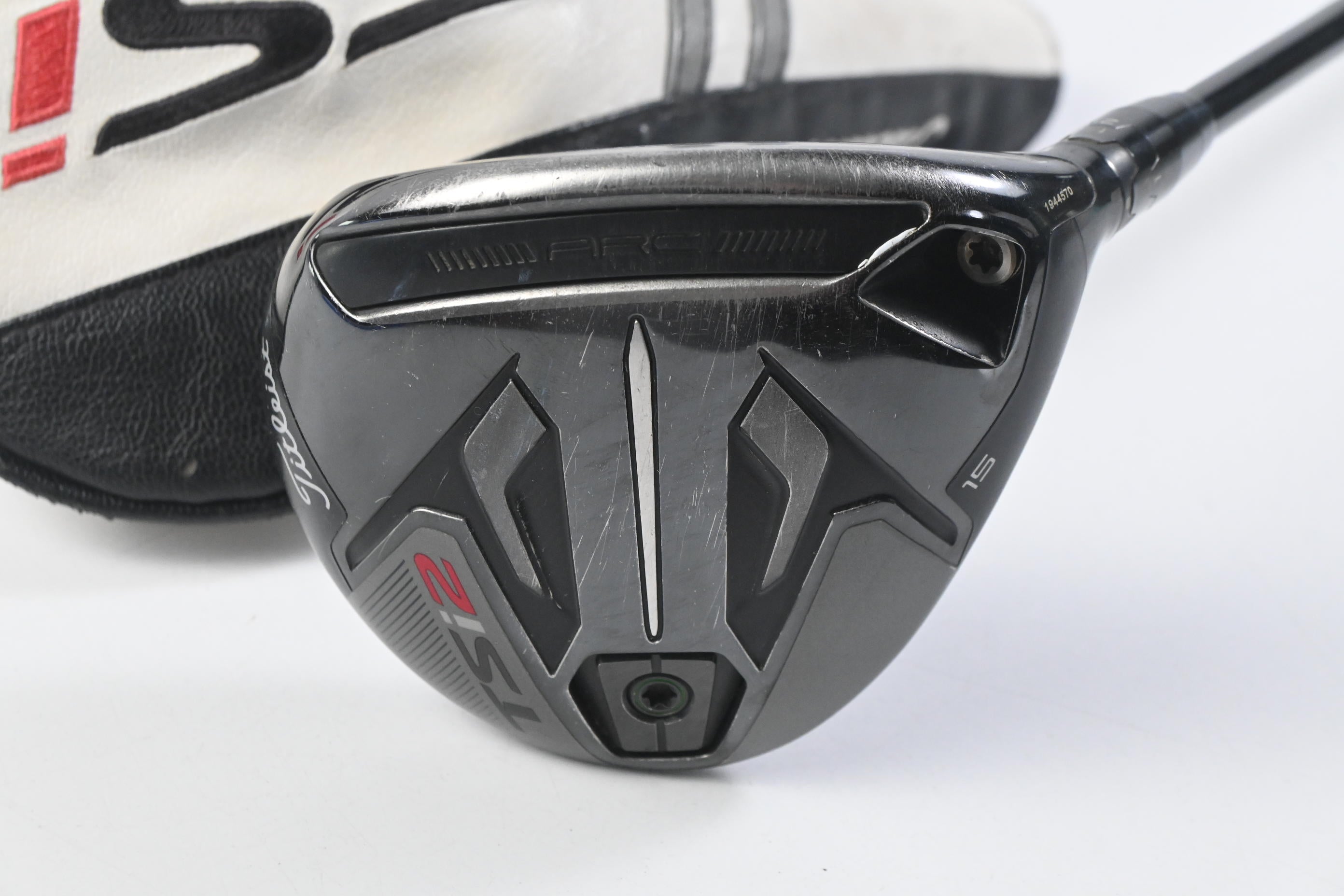 Titleist TSi2 #3 Wood / 15 Degree / Stiff Flex Hzrdus Smoke Black RDX 80 Shaft