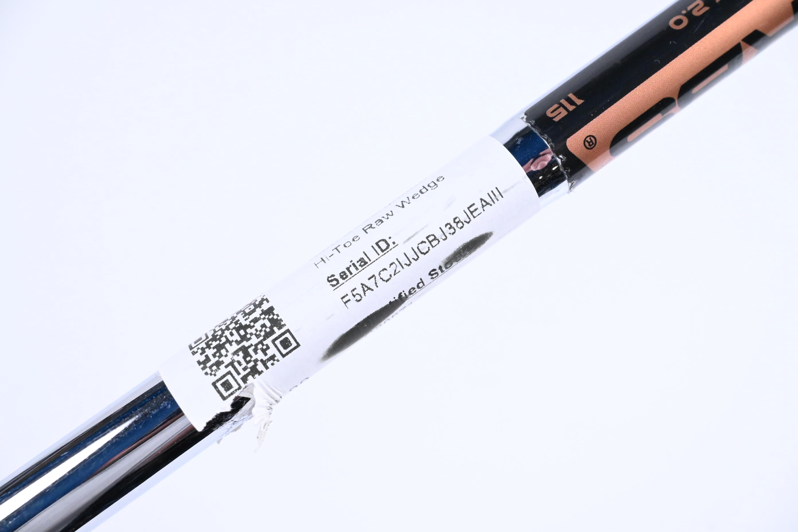 Taylormade Hi-Toe Raw Sand Wedge / 56 Degree / Regular Flex KBS HI-REV 2.0 115