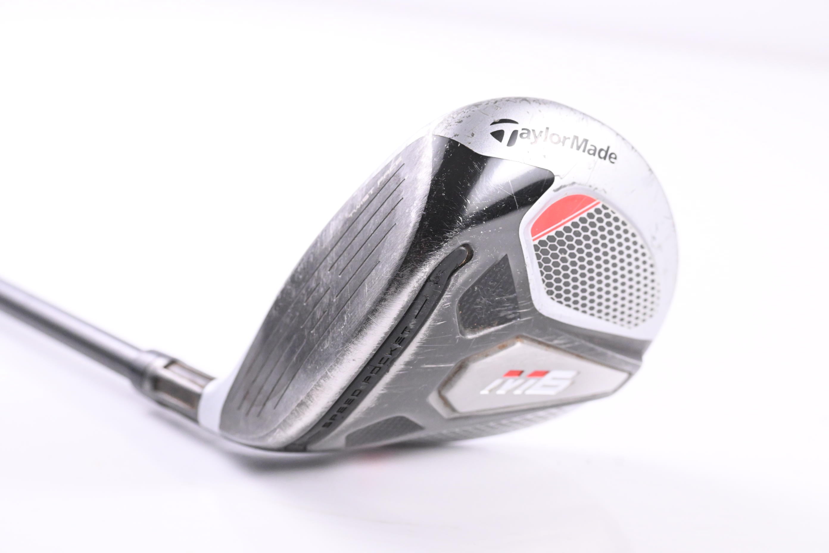Left Hand Taylormade M6 #3 Wood / 15 Degree / Regular Flex Fujikura Atmos Orange