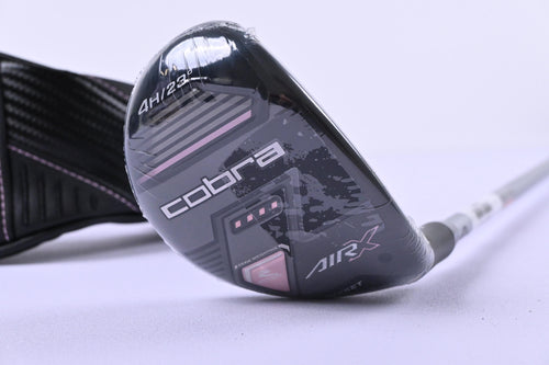 Ladies Cobra Air-X #4 Hybrid / 23 Degree / Ladies Flex Cobra Ultralite 45 Shaft