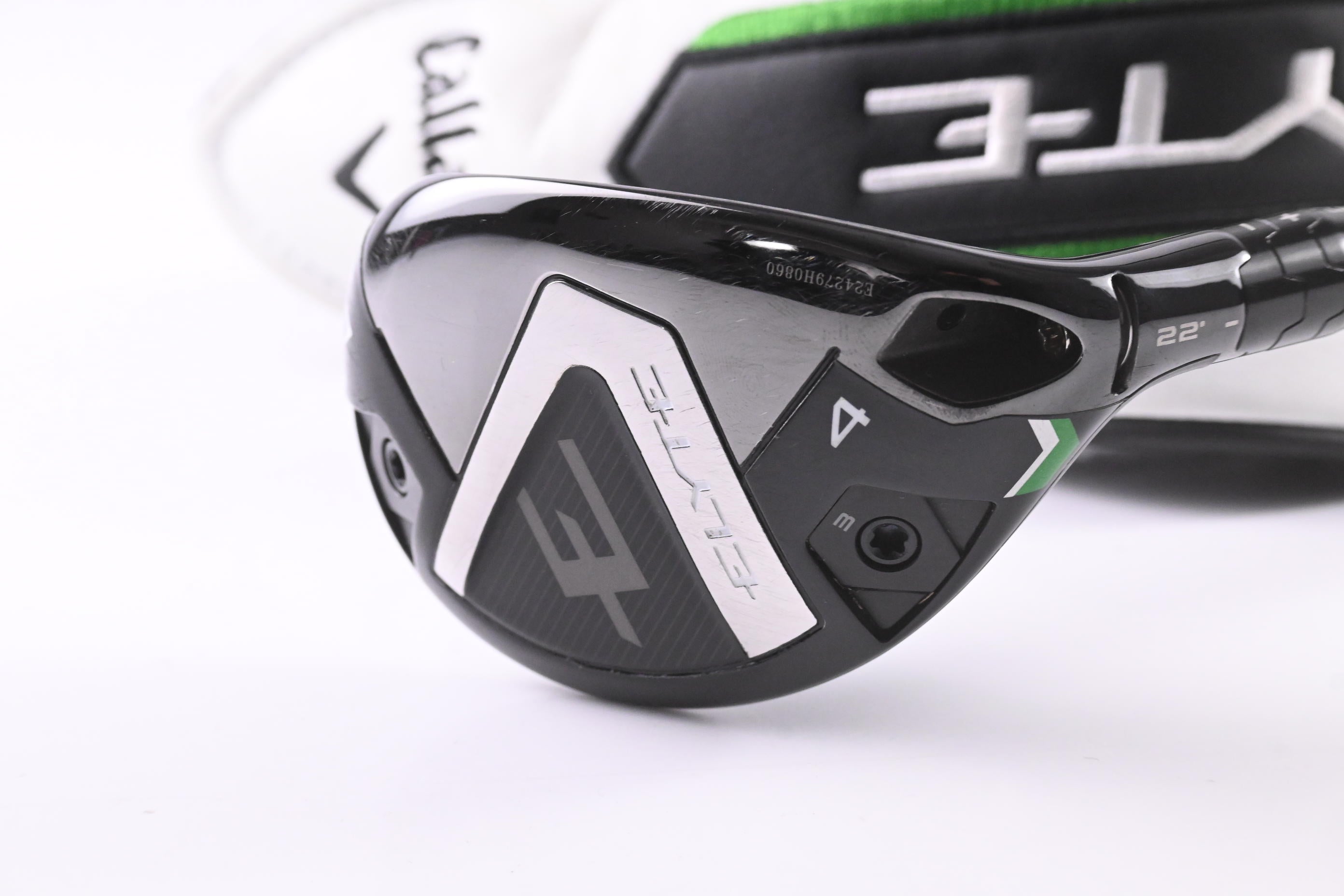 Callaway Elyte #4 Hybrid / 22 Degree / Regular Flex Denali Charcoal 60 Shaft