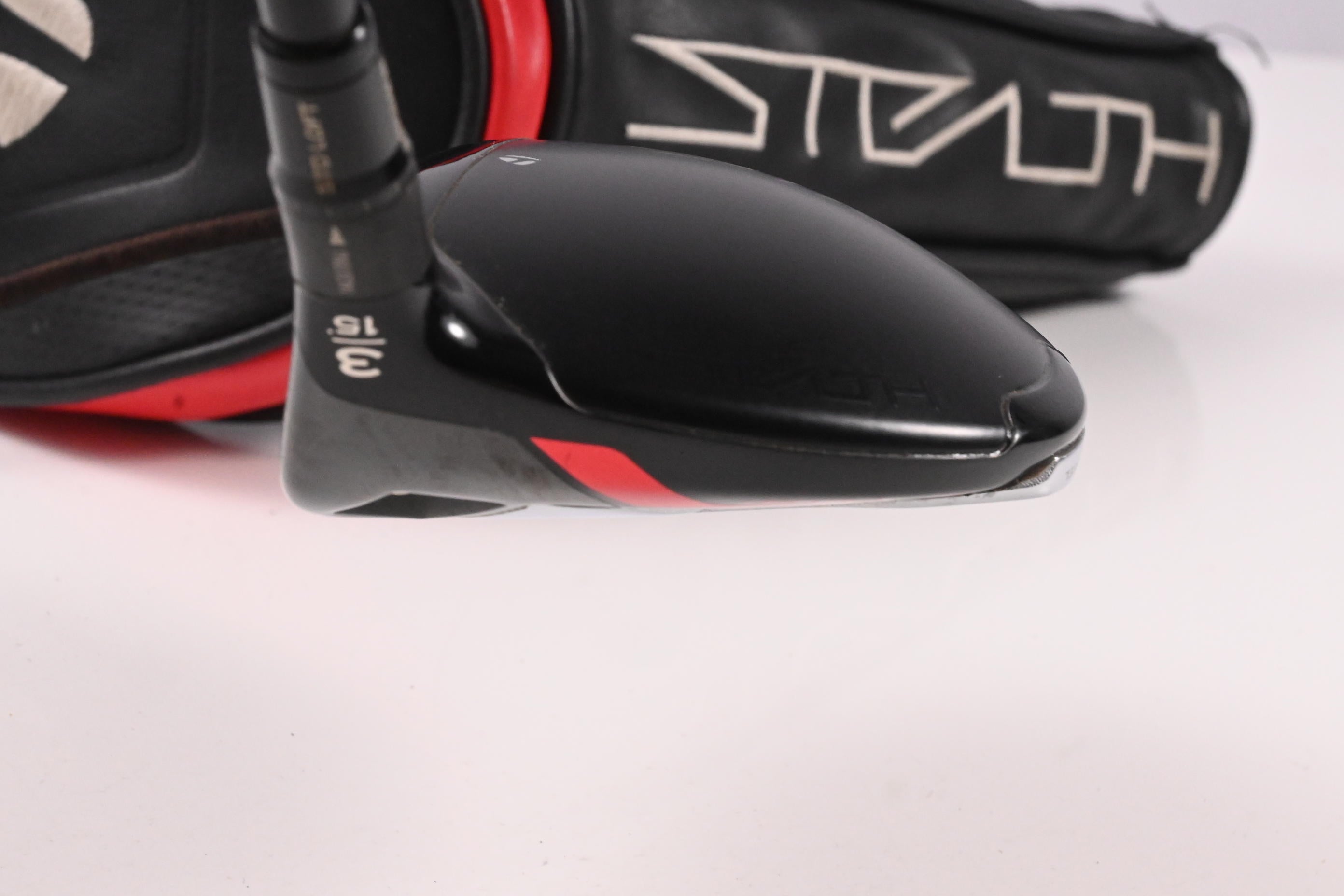 Taylormade Stealth Plus #3 Wood / 15 Degree / Stiff Flex HZRDUS RDX Smoke Red 75