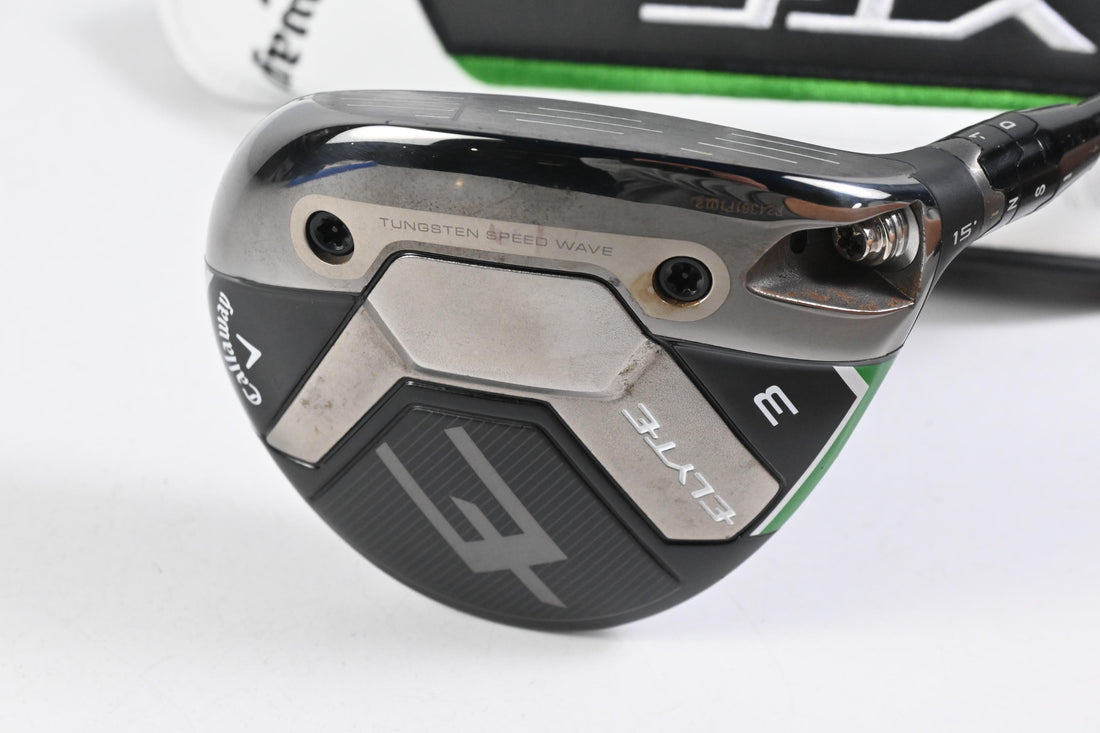 Callaway Elyte #3 Wood / 15 Degree / Stiff Flex Denali Black 70 Shaft