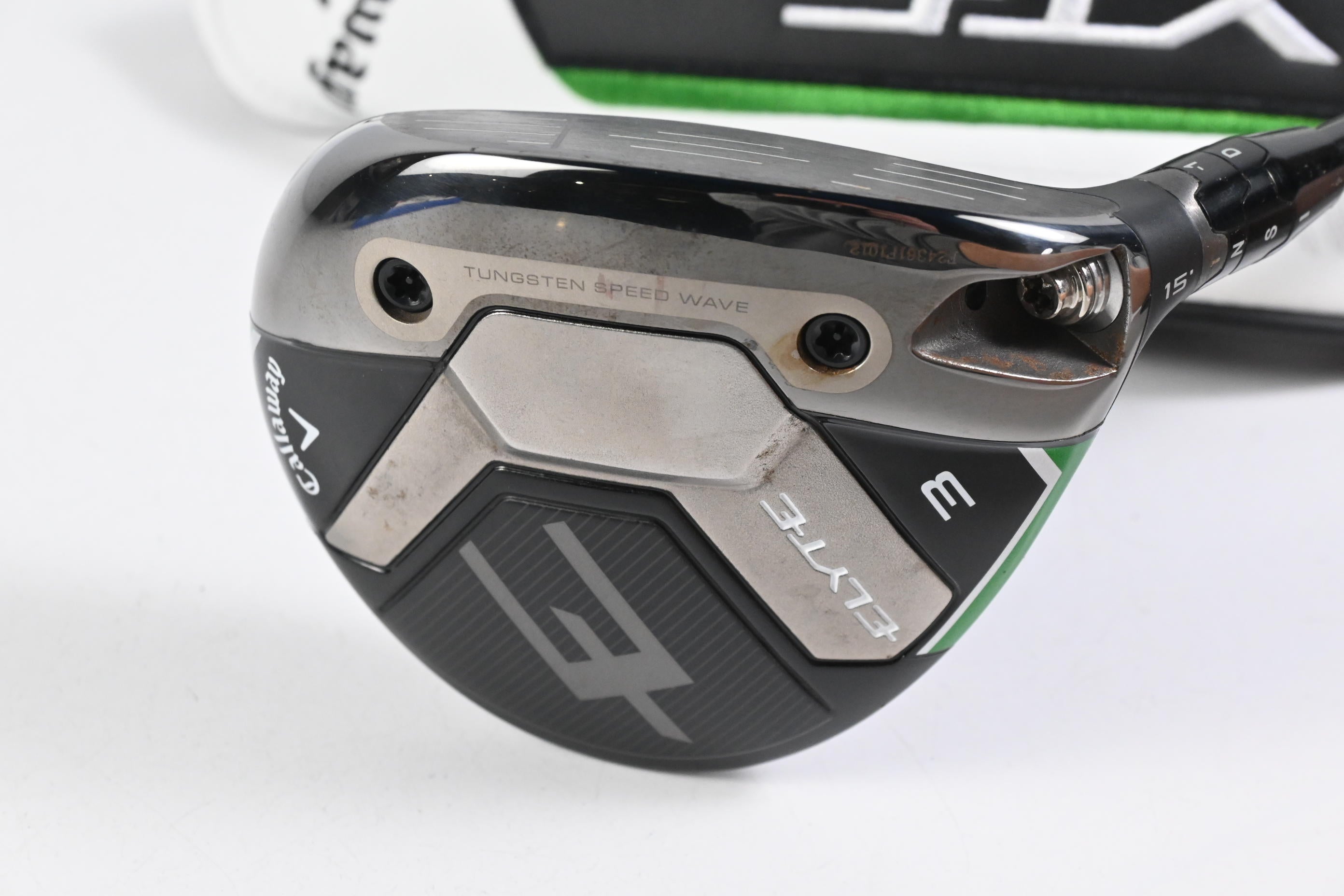 Callaway Elyte #3 Wood / 15 Degree / Stiff Flex Denali Black 70 Shaft