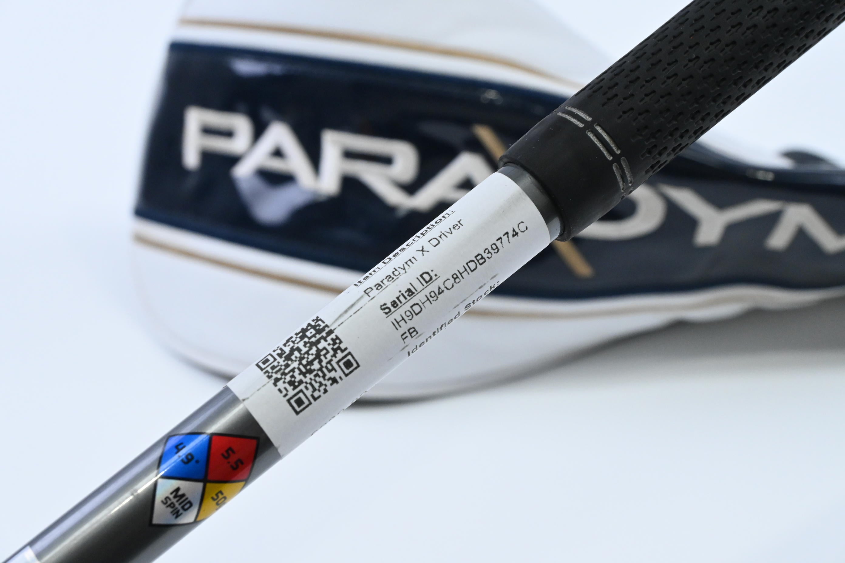 Callaway Paradym X Driver / 10.5 Degree / Regular Flex HZRDUS Gen4 Silver 50