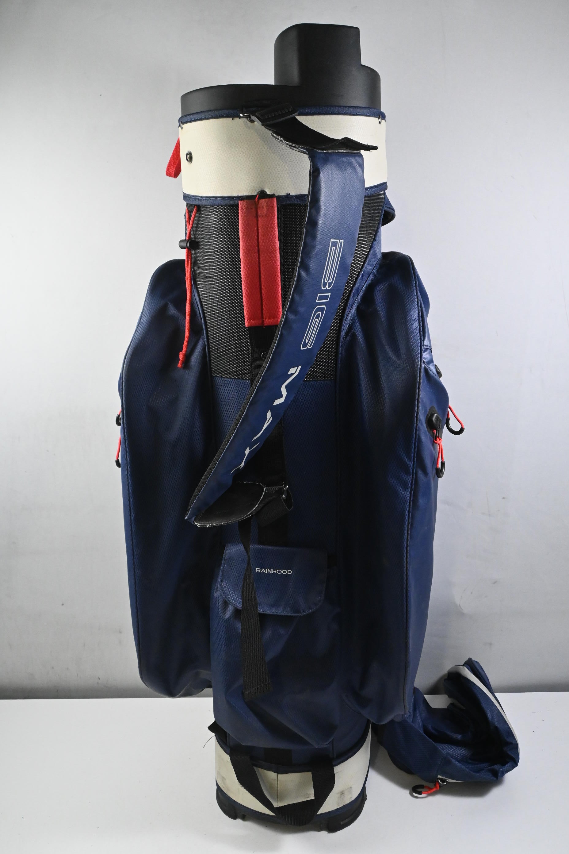 Big Max Dri Lite Silencio Cart Bag / 14-Way Divider / Blue, Red & White