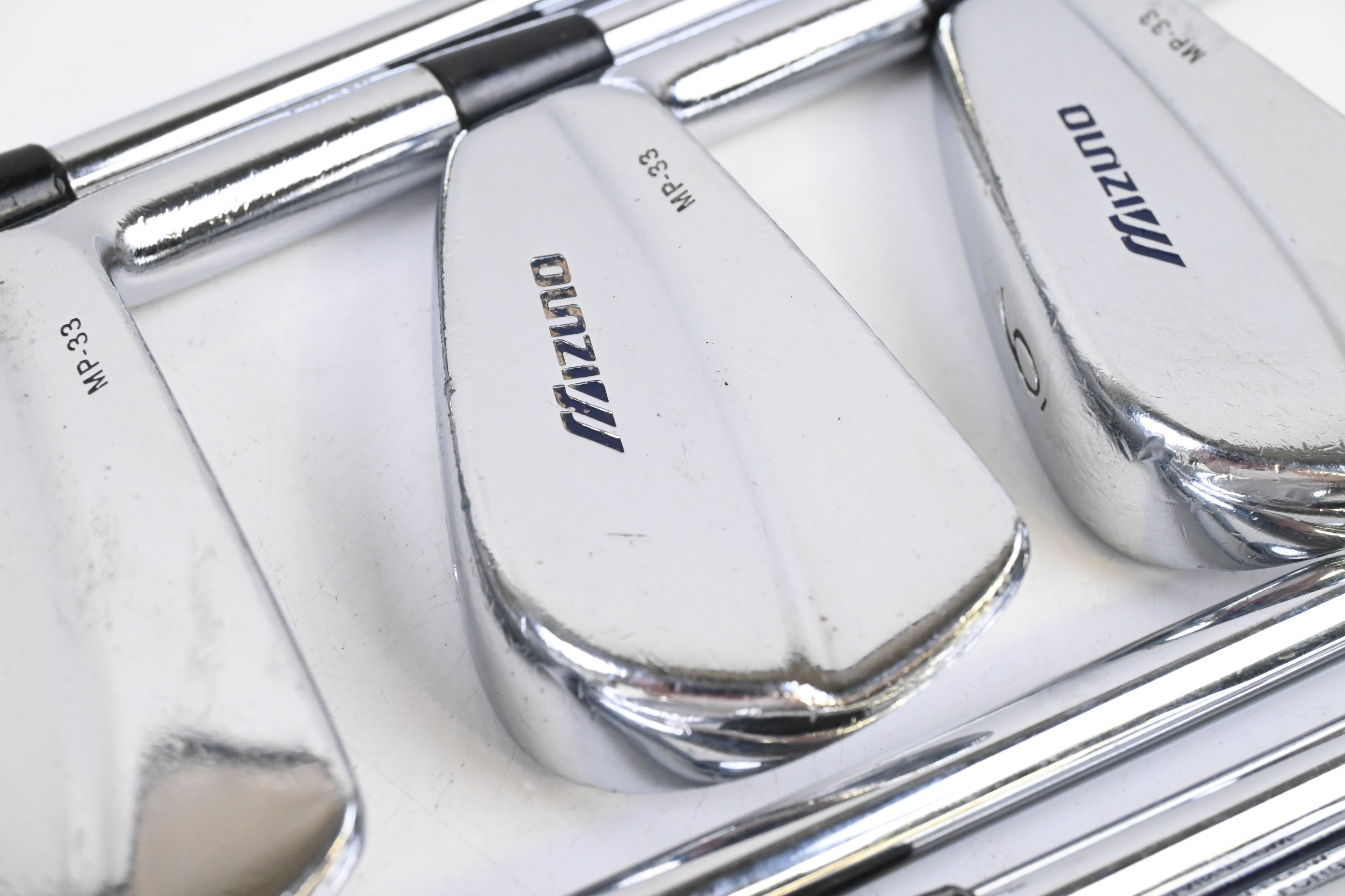 Mizuno MP-33 Irons / 3-PW / Stiff Flex Dynamic Gold Sensicore Shafts