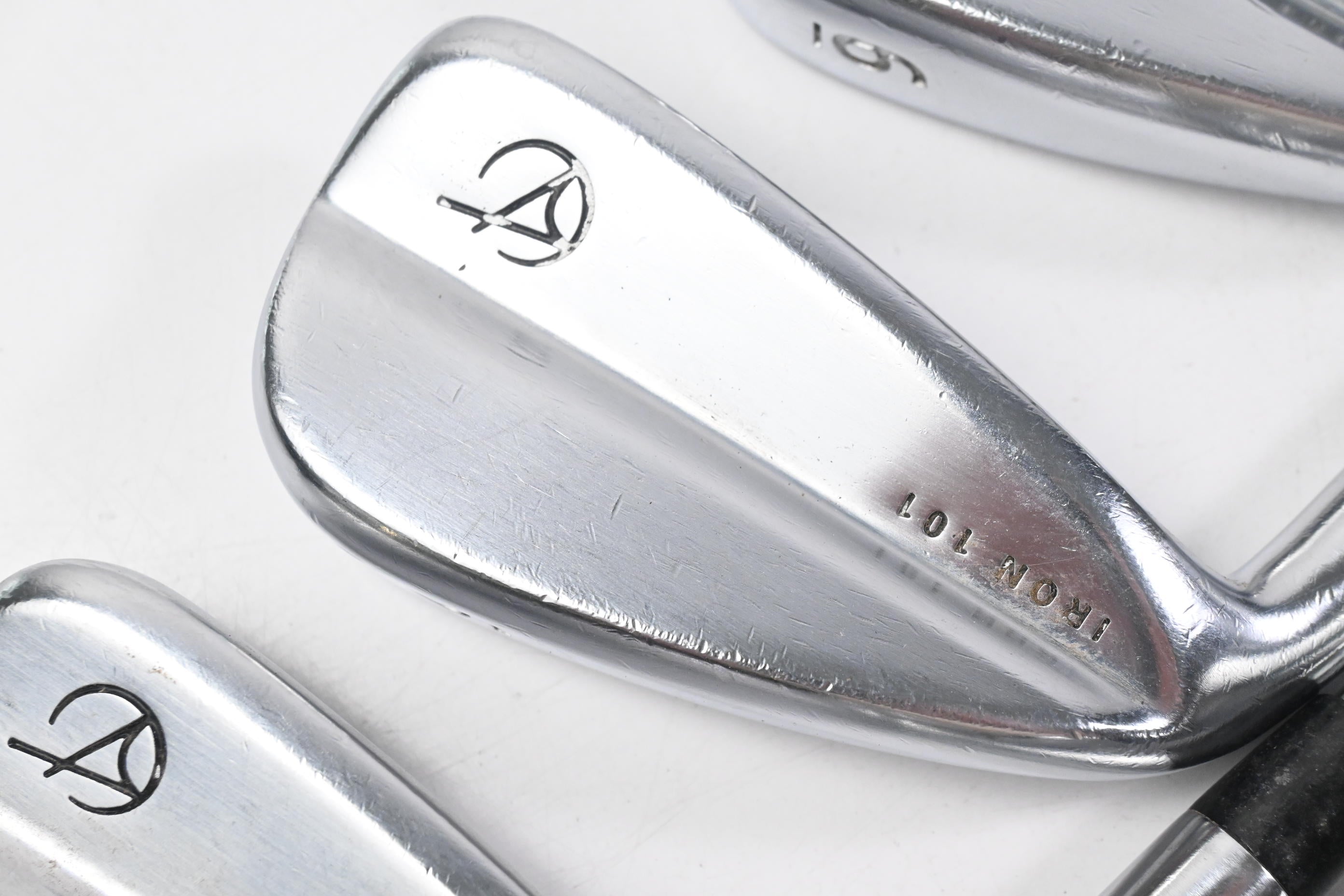 Left Hand Takomo 101 Irons / 4-PW / Stiff Flex KBS Tour 110 Steel Shafts