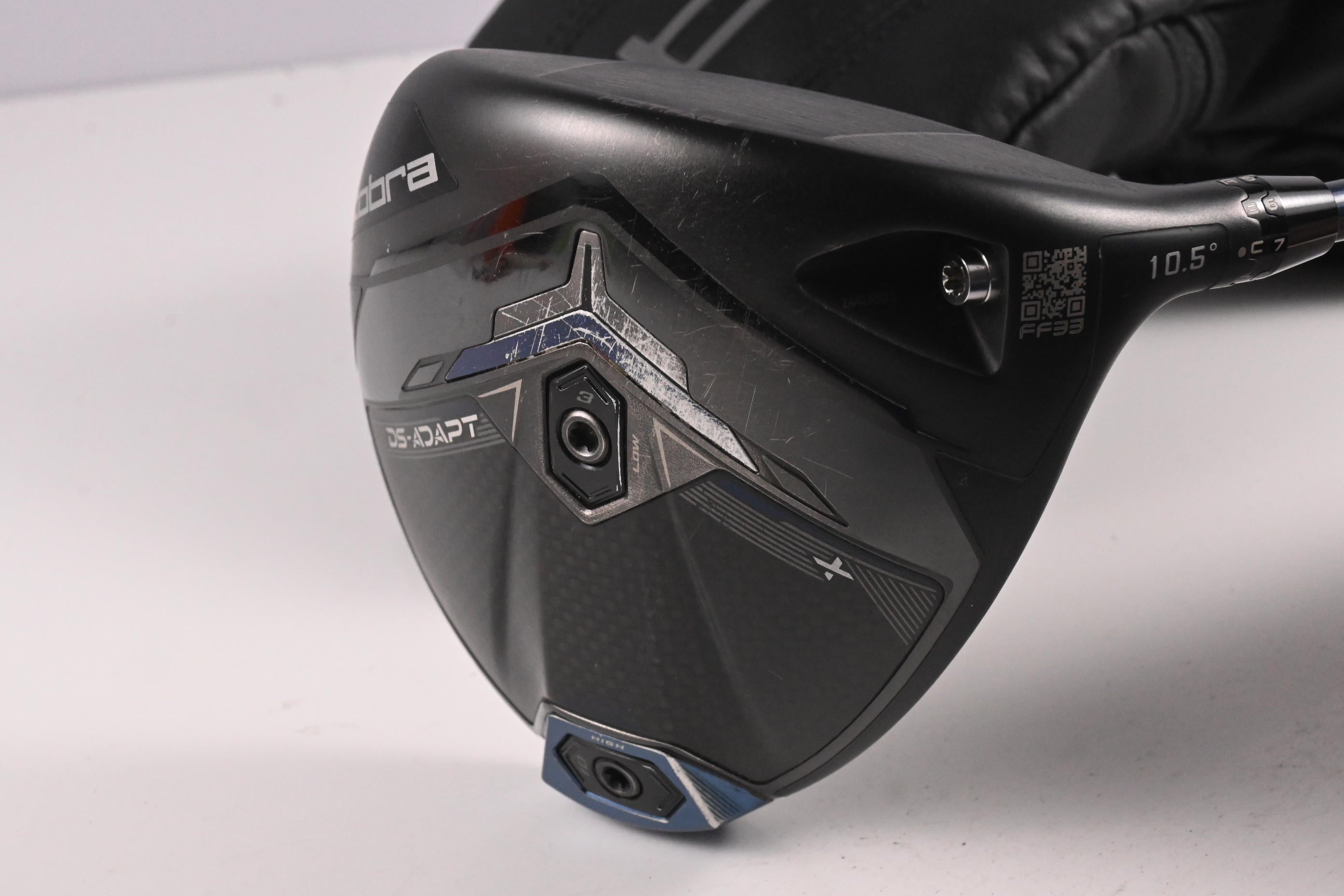 Cobra DS-Adapt X Driver / 10.5 Degree / Regular Flex Denali Charcoal 60 Shaft