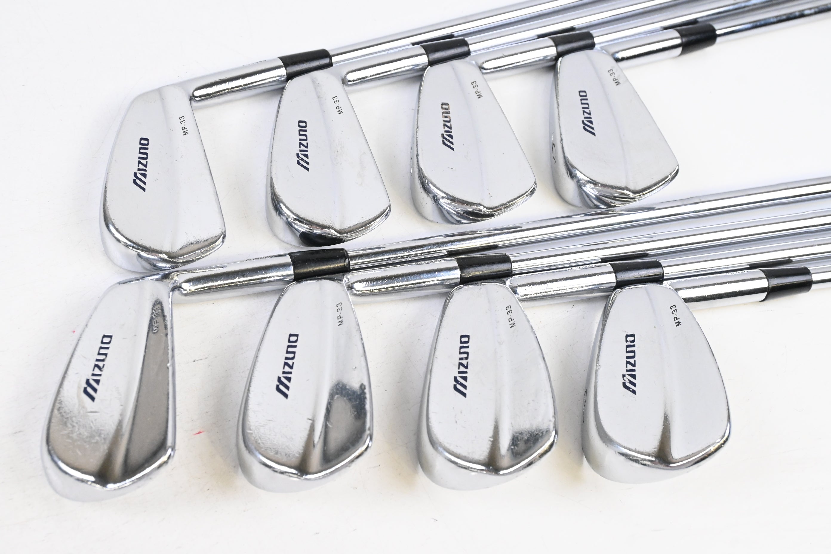 Mizuno MP-33 Irons / 3-PW / Stiff Flex Dynamic Gold Sensicore Shafts