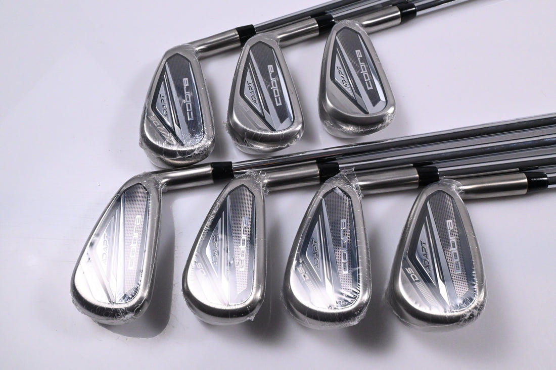 Cobra DS-Adapt Irons / 4-PW / Stiff Flex KBS Tour Lite Shafts