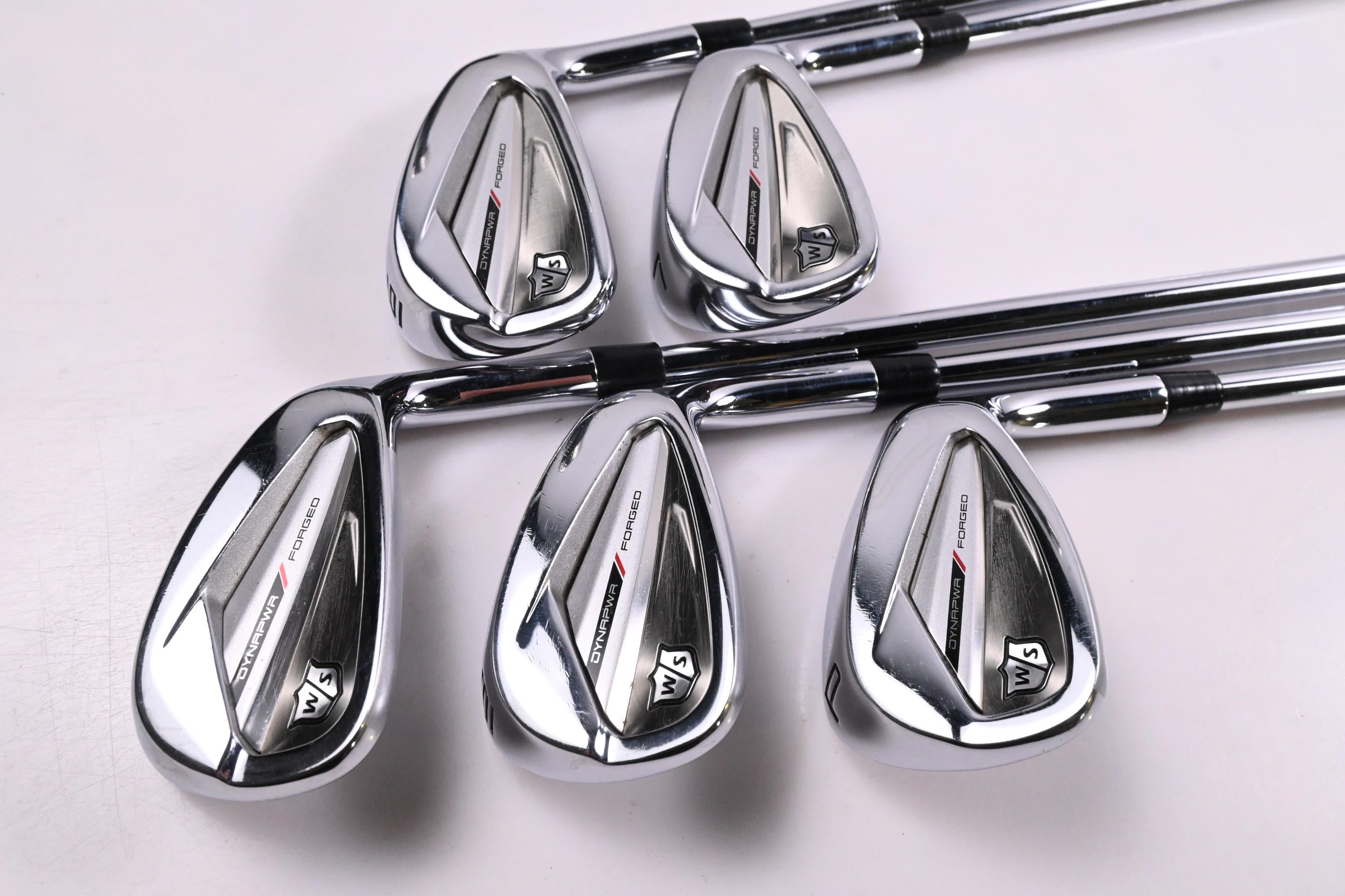 Wilson Dynapwr 2023 Forged Irons / 6-PW / Stiff Flex Dynamic Gold 105 S300