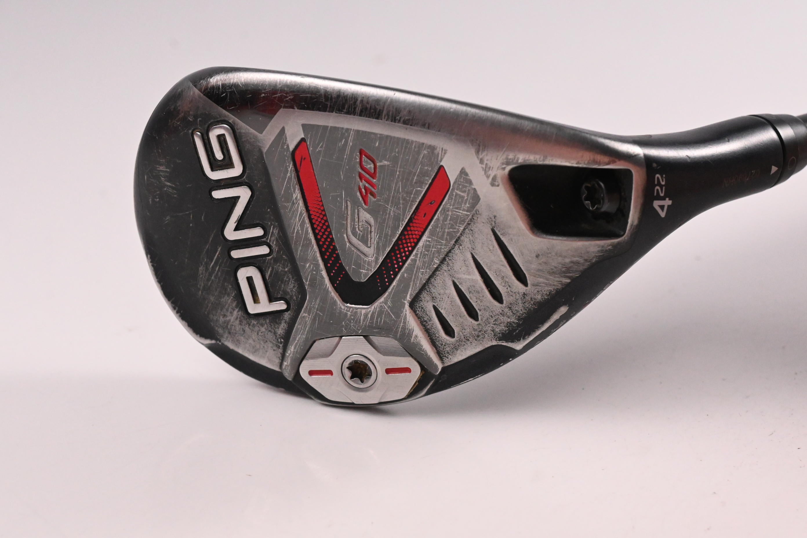 Ping G410 #4 Hybrid / 22 Degree / Regular Flex Ping Alta CB Red 70 Shaft