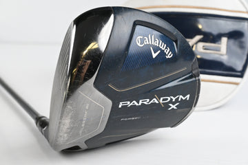 Left Hand Callaway Paradym X Driver / 10.5 Degree / Stiff Flex Hzrdus Smoke IM10 60