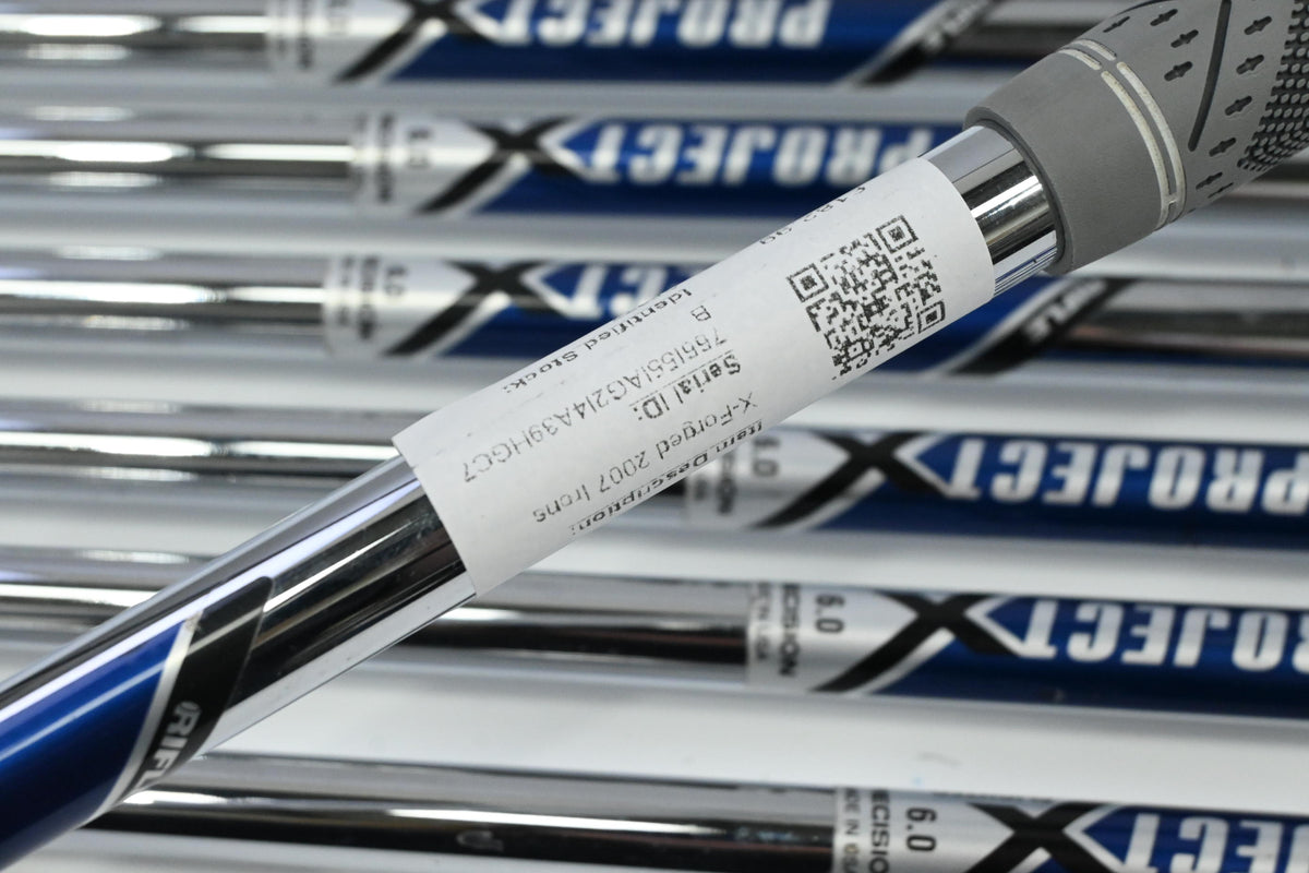 Callaway X-Forged 2007 Irons / 3-PW / Stiff Flex Project X Rifle Shafts