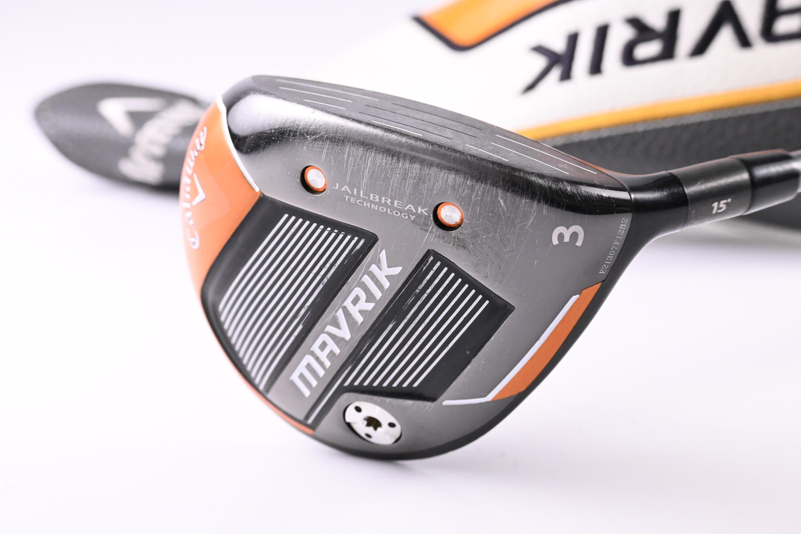 Callaway Mavrik #3 Wood / 15 Degree / Regular Flex HZRDUS T800 65 Shaft