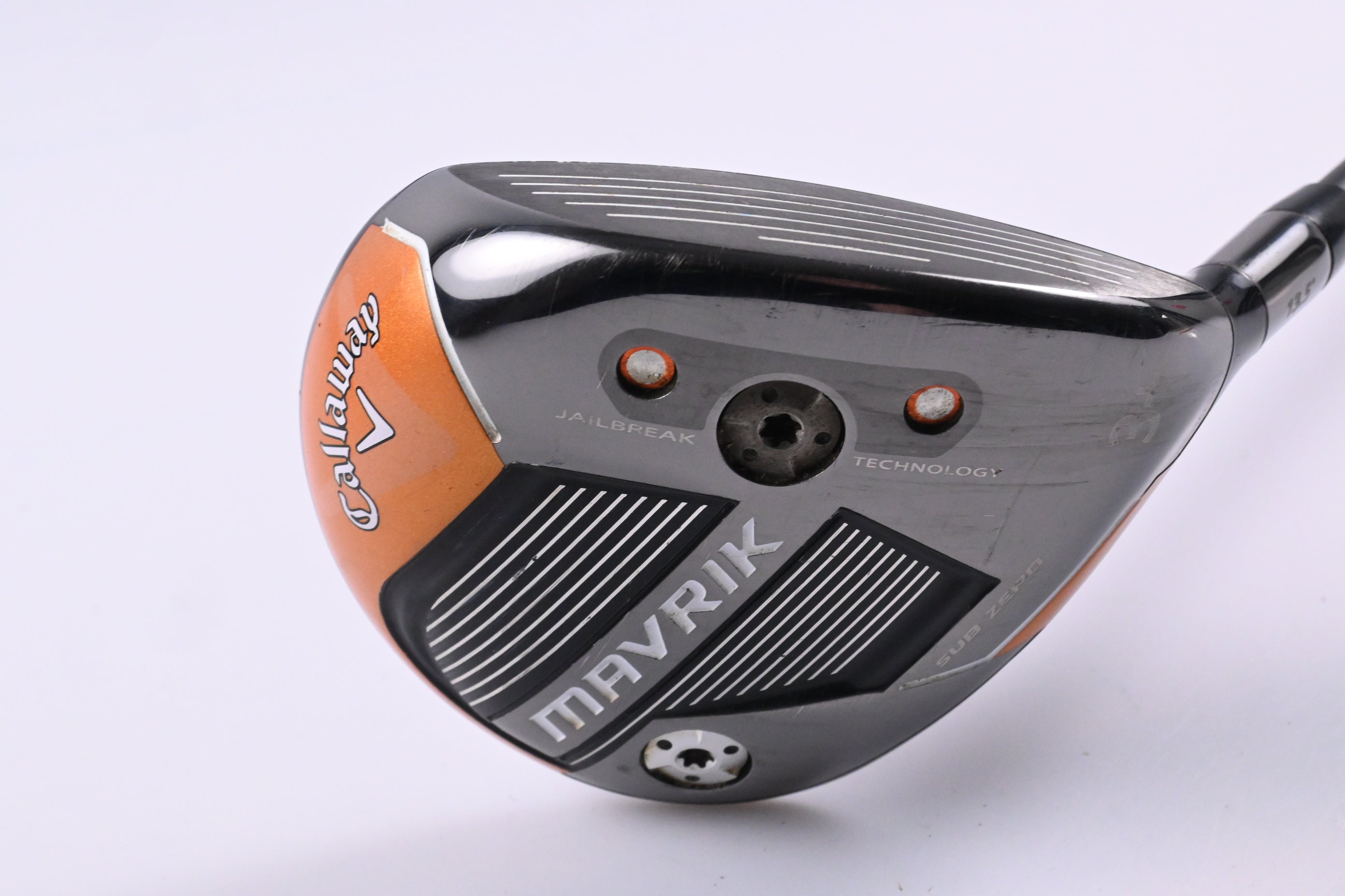 Callaway Mavrik Sub Zero #3+ Wood / 13.5 Degree / Stiff Flex Aldila Rogue White