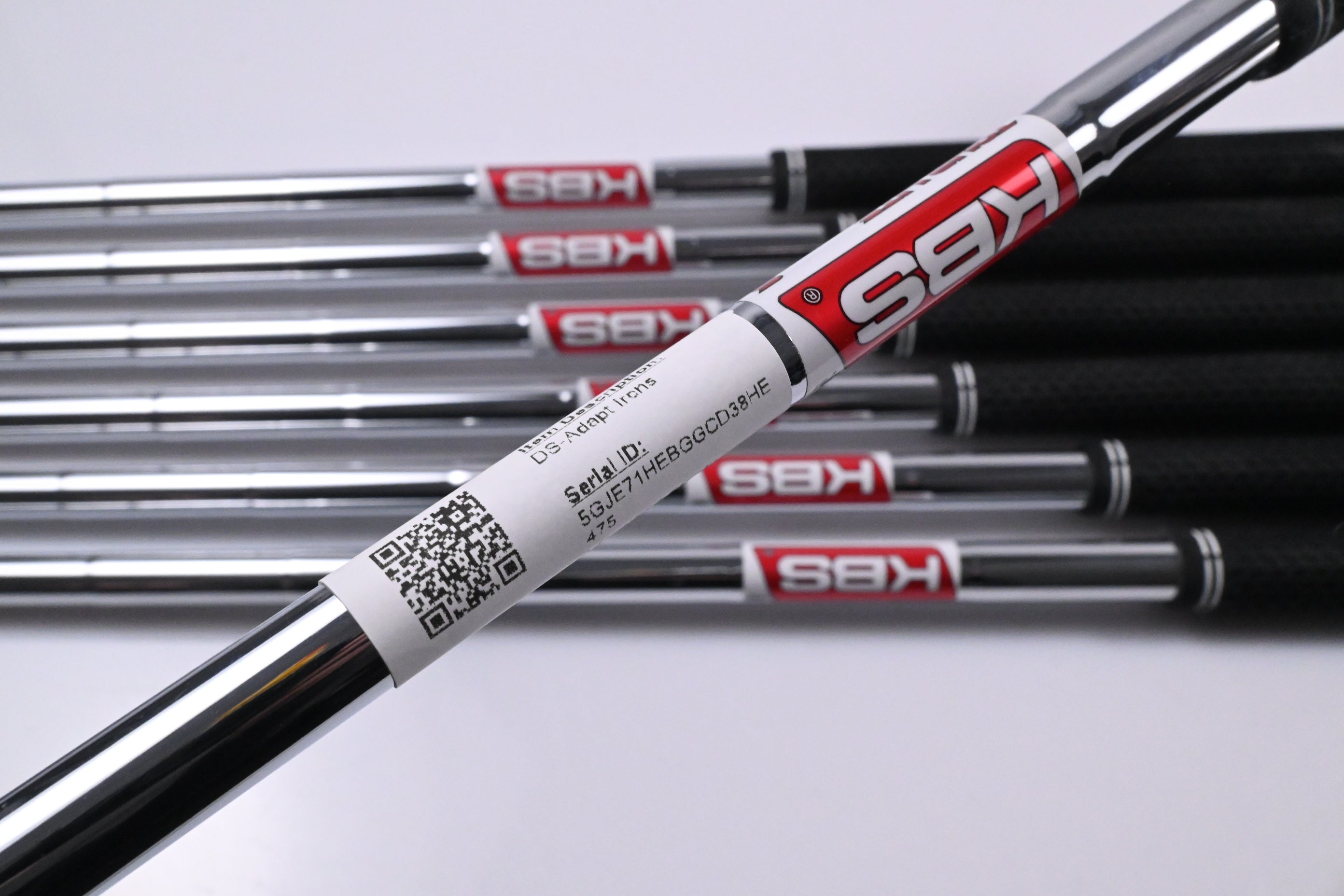 Cobra DS-Adapt Irons / 4-PW / Stiff Flex KBS Tour Lite Shafts