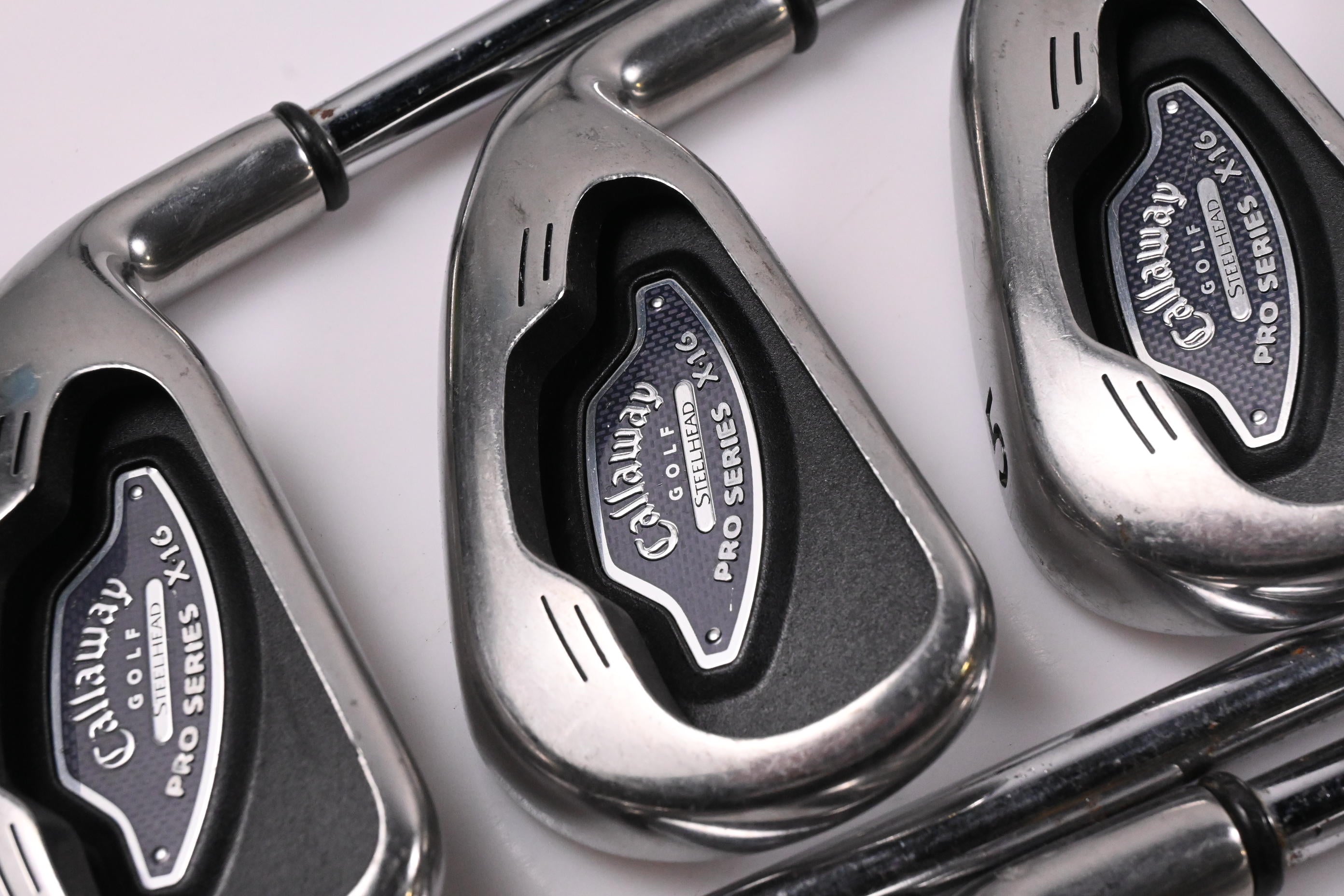 Callaway X-16 Pro Series Irons / 3-PW / Stiff Flex Steel Shafts