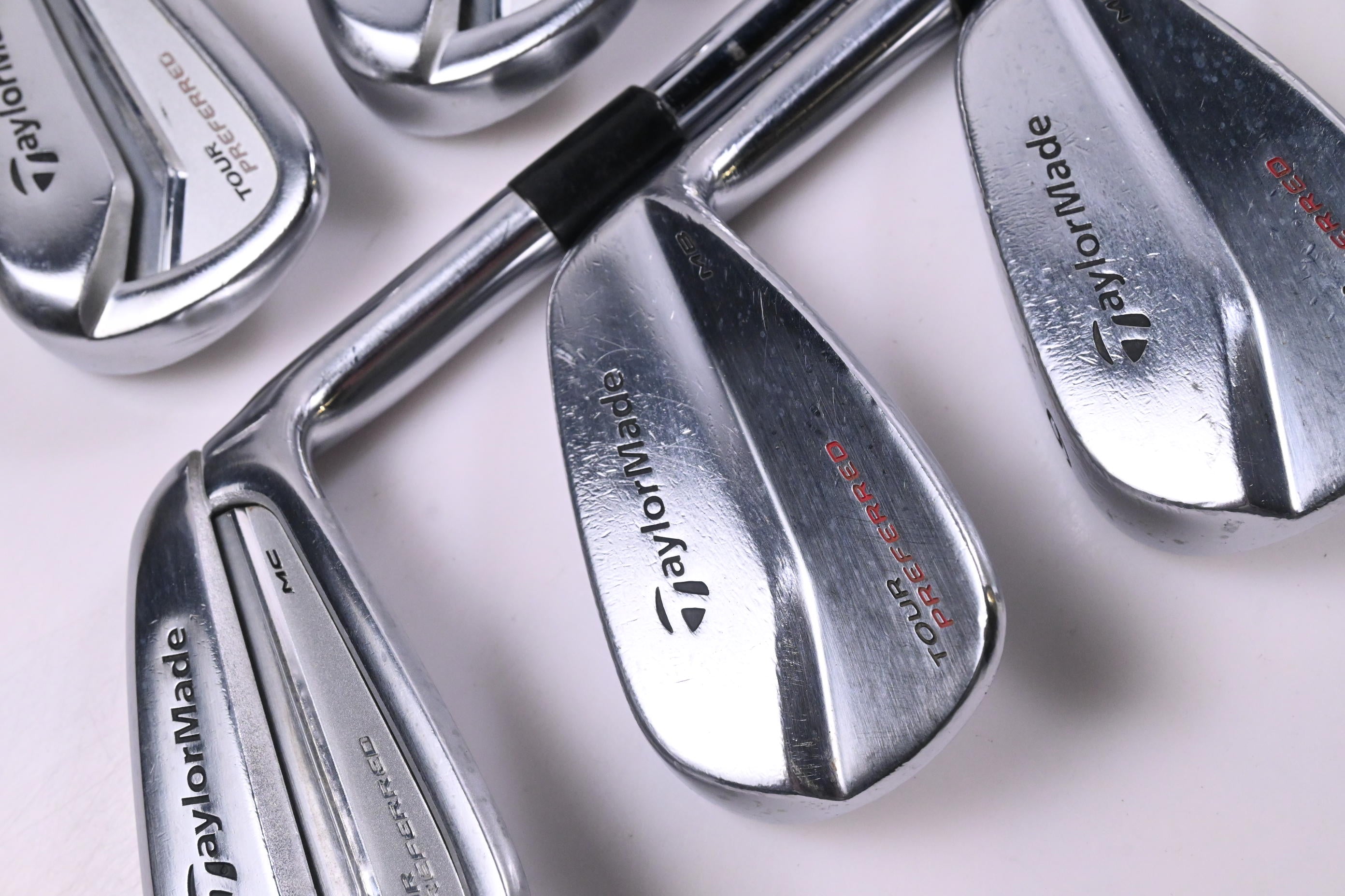 Taylormade Tour Preferred MC/MB 2014 Irons / 3-PW / Stiff Flex KBS Tour Shafts