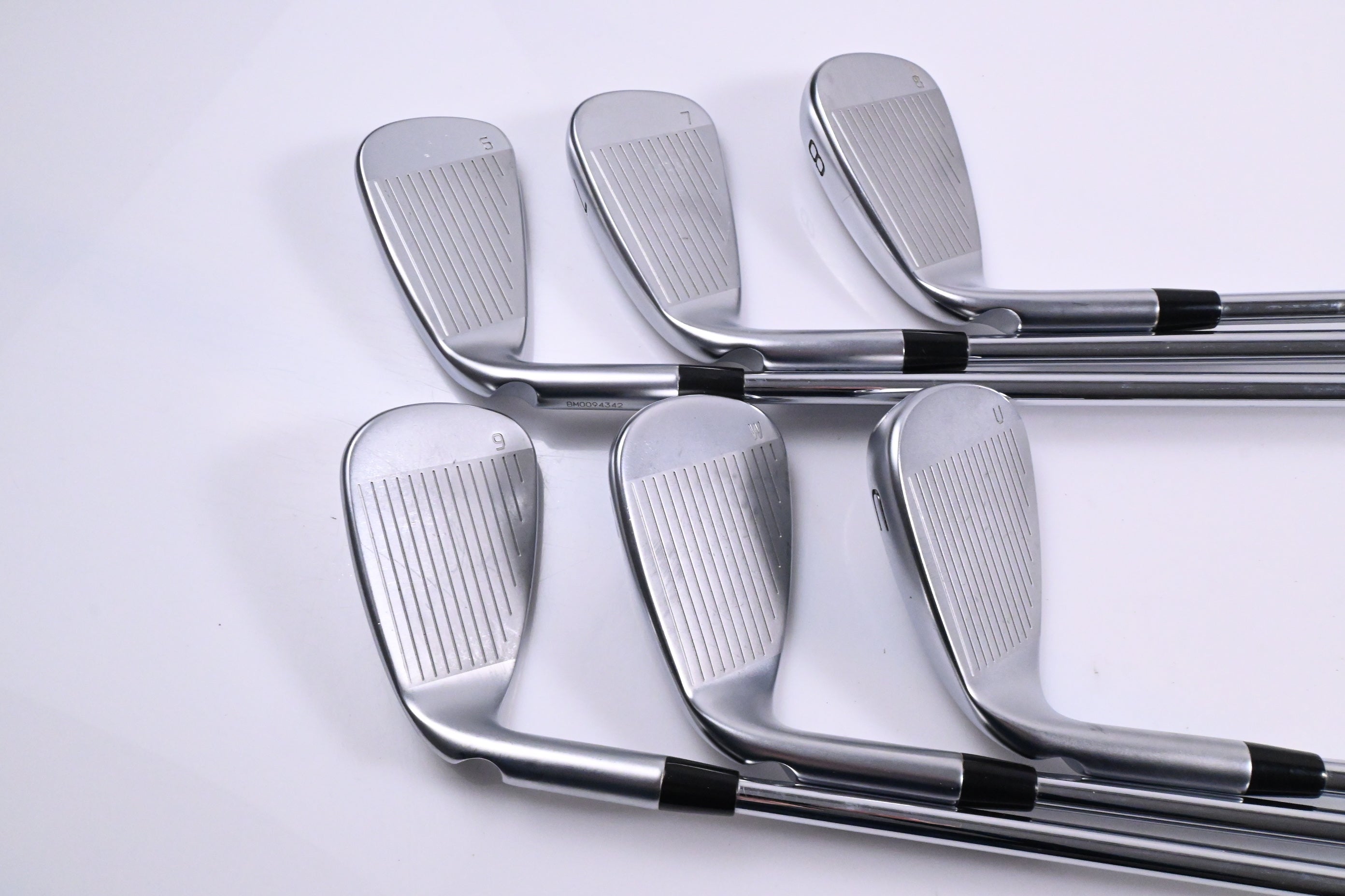 Ping G440 Irons / 6-PW+UW / Green Dot / Stiff Flex Ping AWT 3.0 Shafts