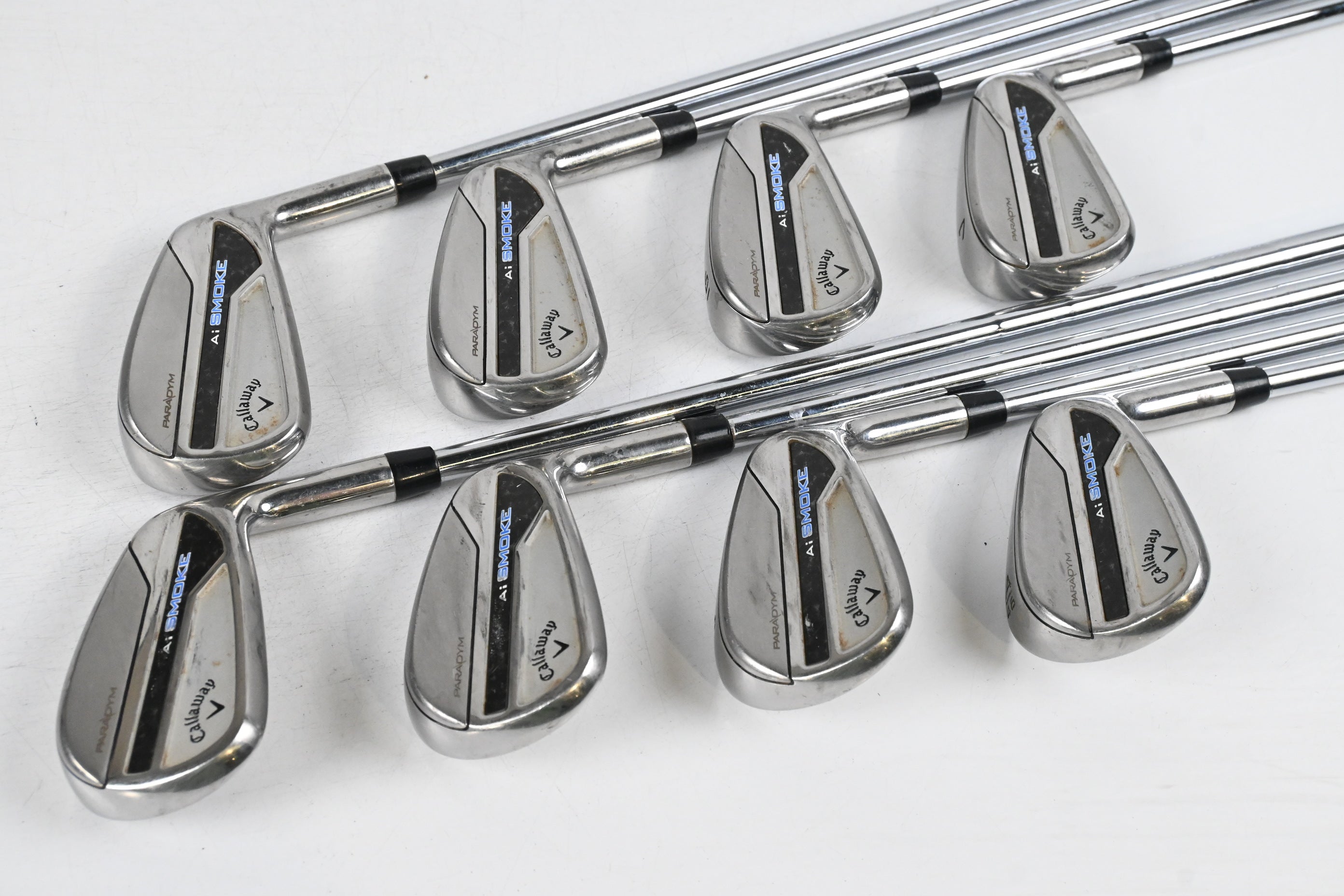 Callaway Paradym Ai Smoke Irons / 4-PW+GW / Stiff Flex N.S.Pro 950GH Neo Shafts