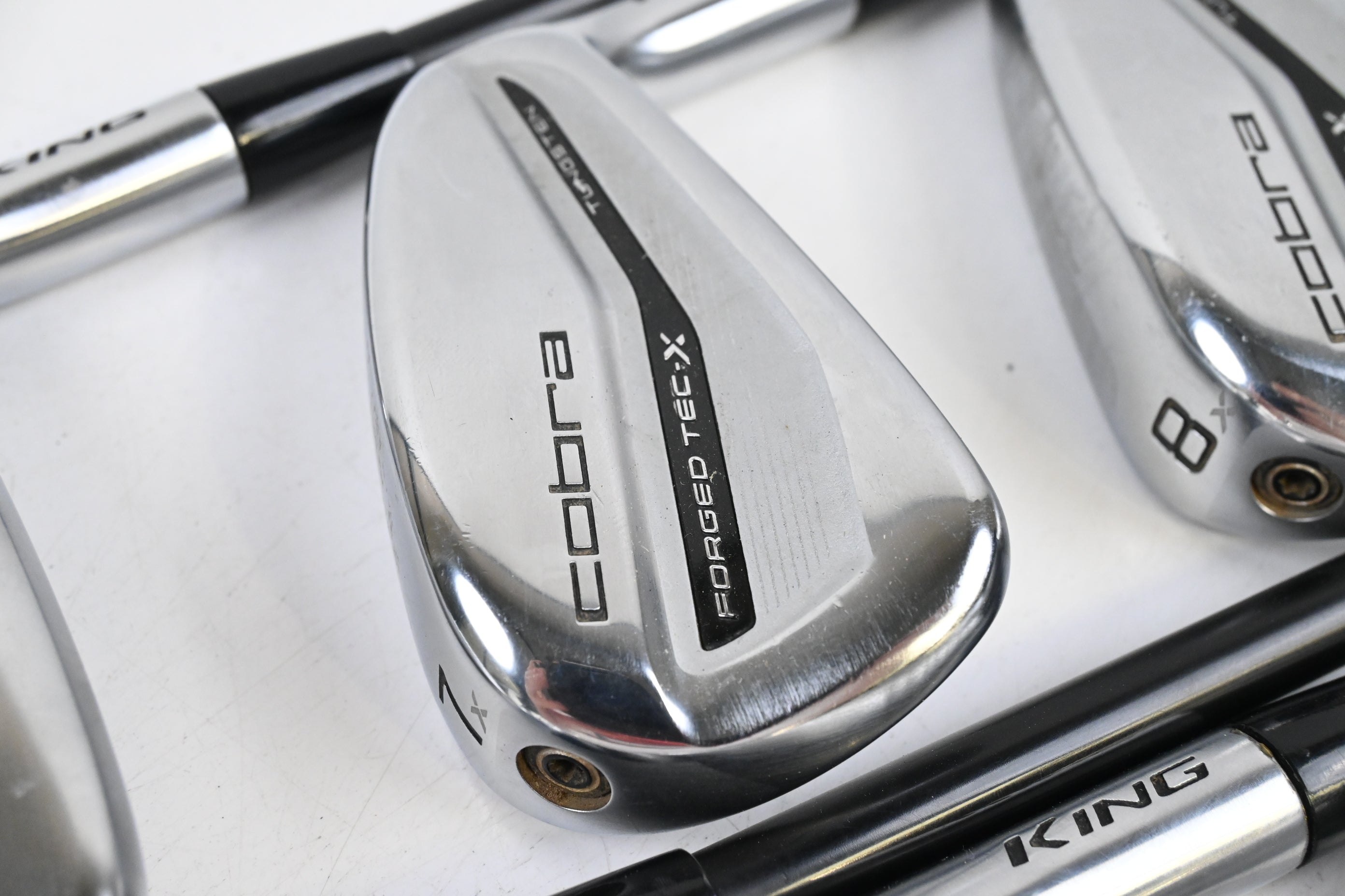 Cobra Forged Tec X 2022 Irons / 6-PW+GW / Senior Flex KBS PGI 65 Shafts