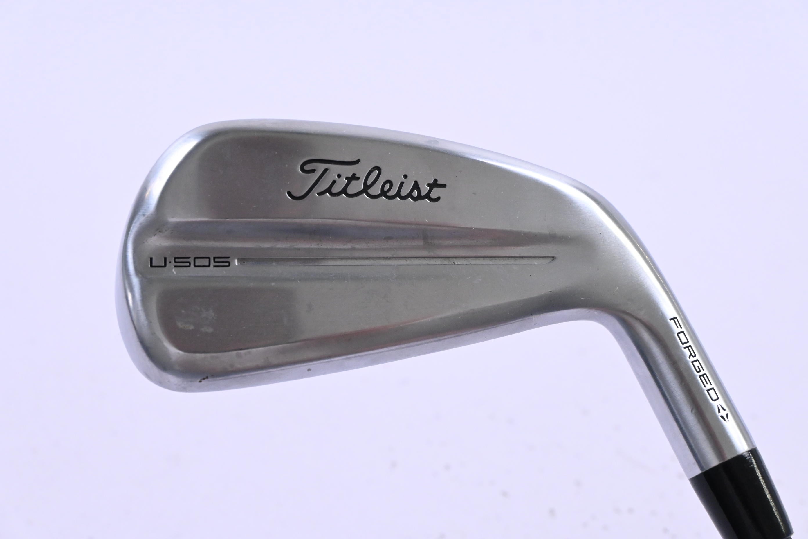 Titleist U.505 2025 #2 Iron / 18 Degree / Stiff Flex HZRDUS Gen5 Black 80 Shaft
