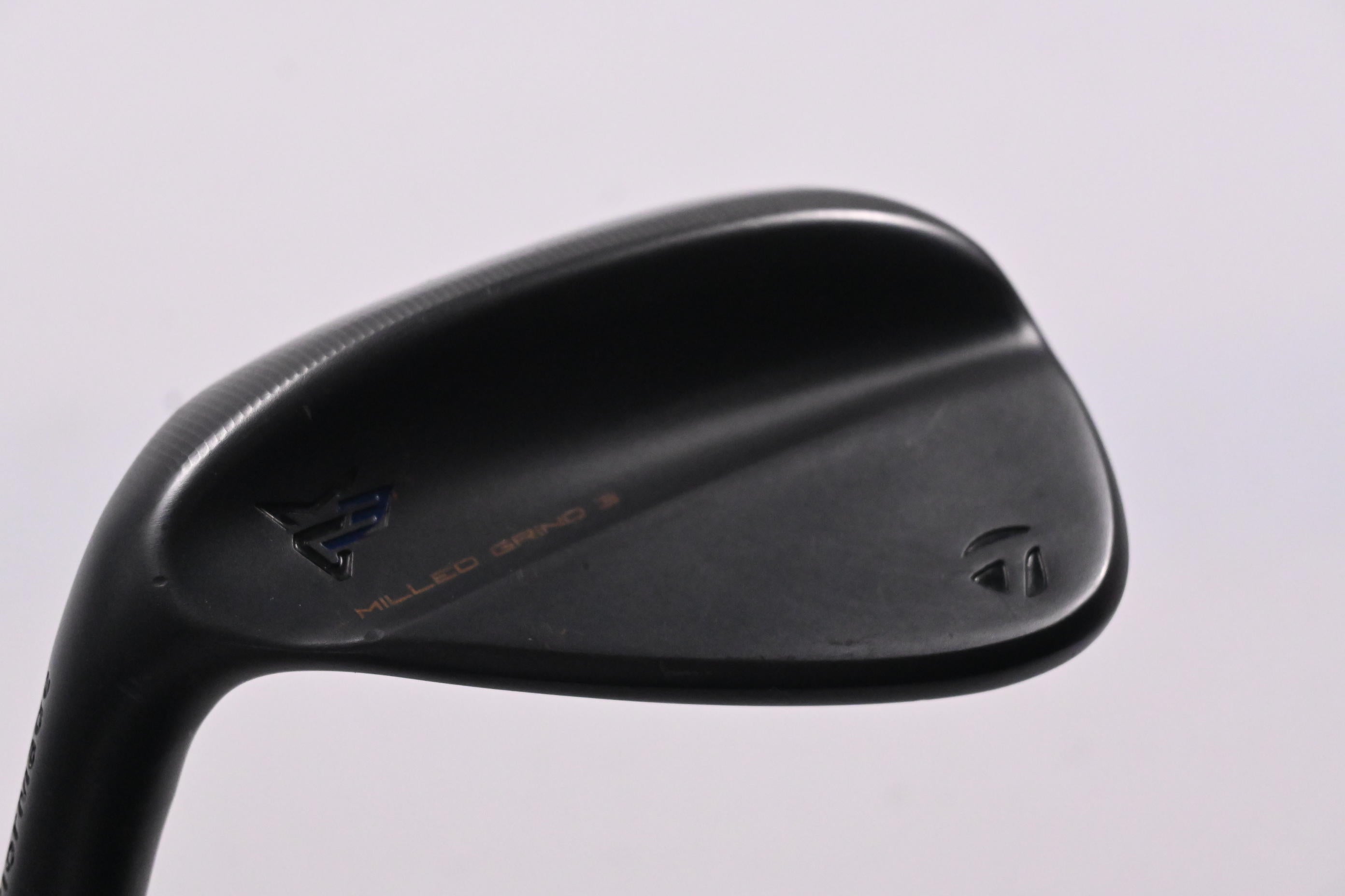 Left Hand Taylormade Milled Grind 3 Black Gap Wedge / 50 Degree / Regular+ Flex