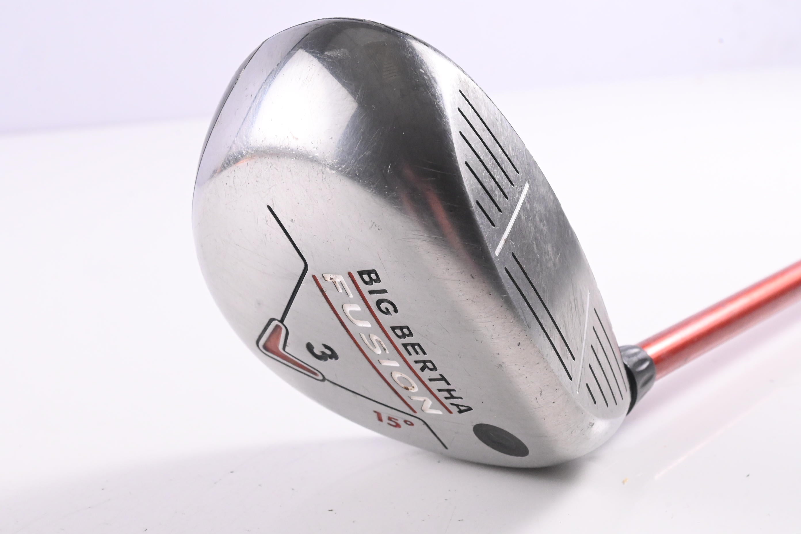 Callaway Big Bertha Fusion #3 Wood / 15 Degree / Regular Flex Aldila NVS 55